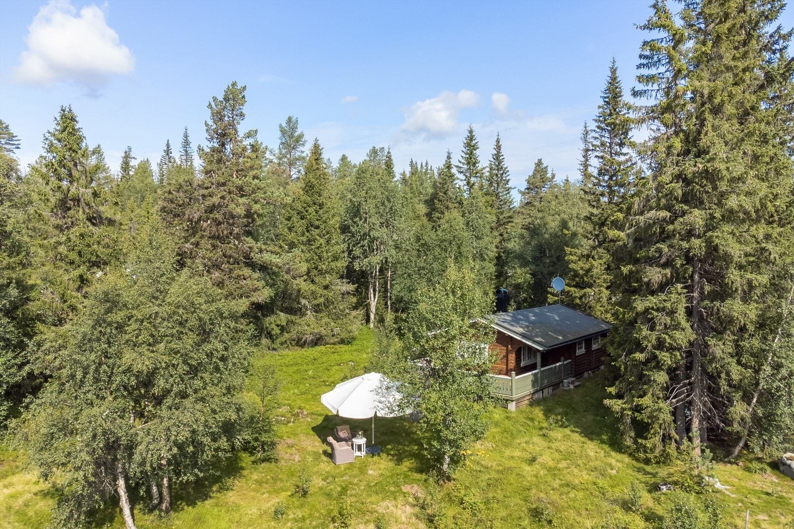 Stor tomt, med mulighet for fradeling. Galleribilde