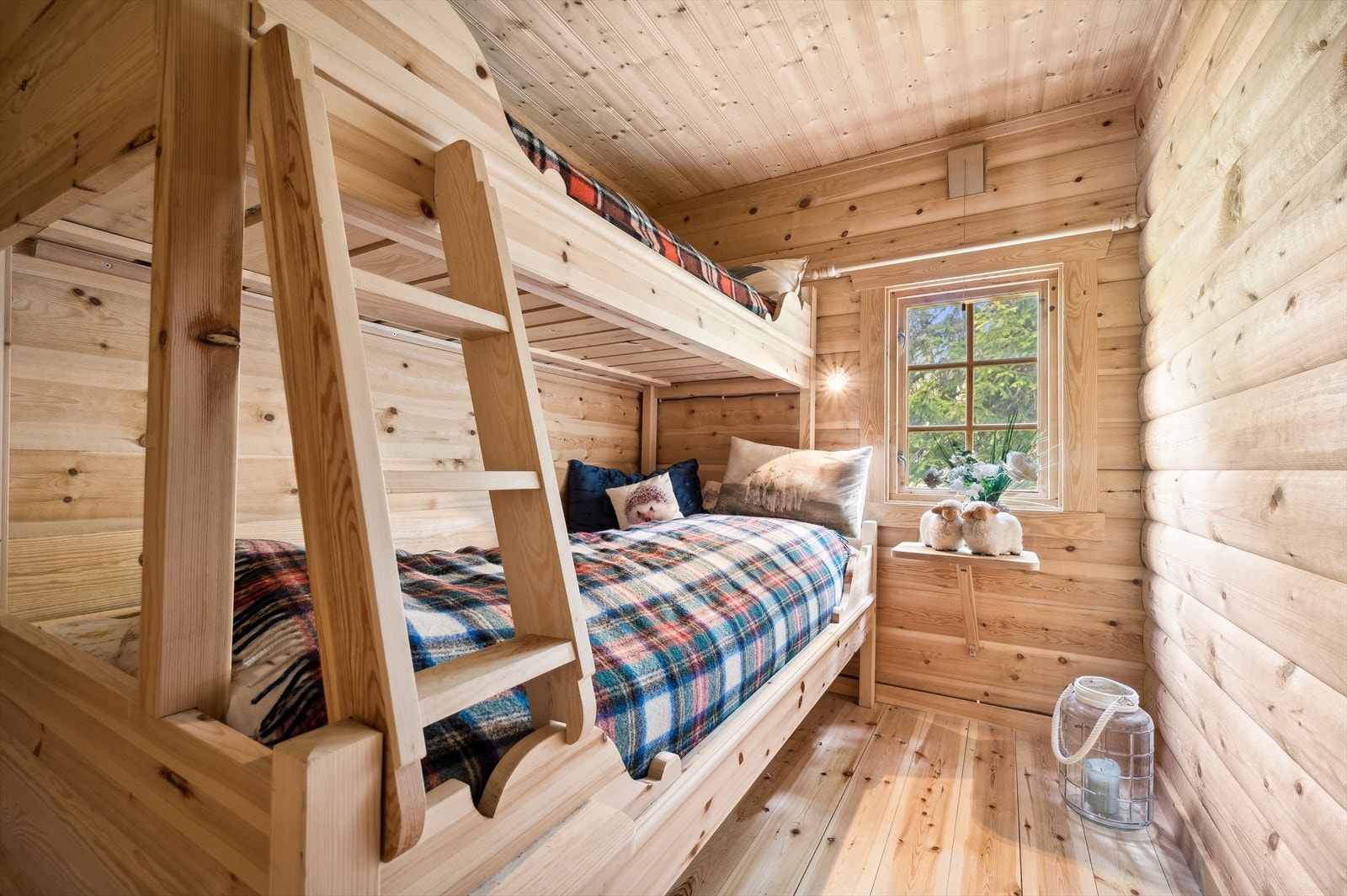 Soverom med køyeseng. Galleribilde