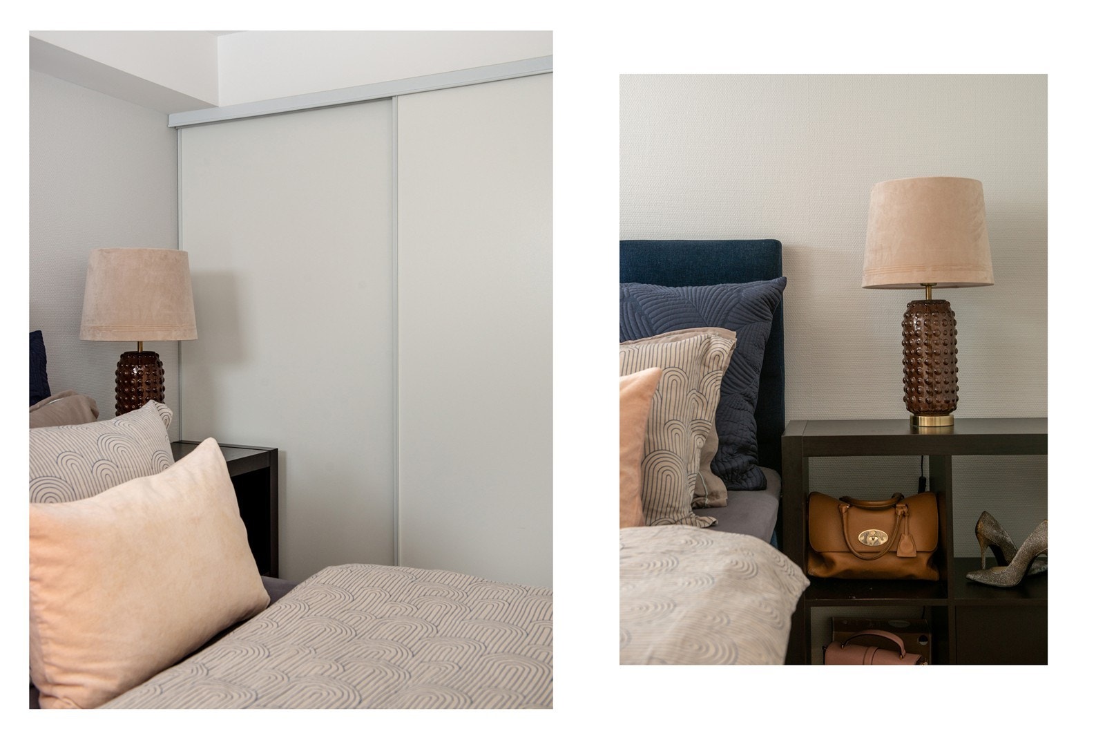 Godt om garderobeskap på soverommet Galleribilde