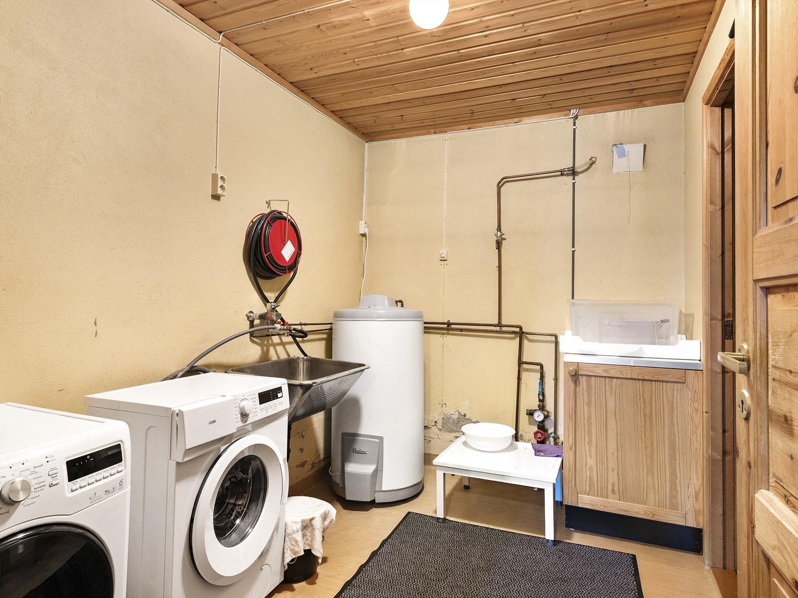 Praktisk vaskerom. Galleribilde