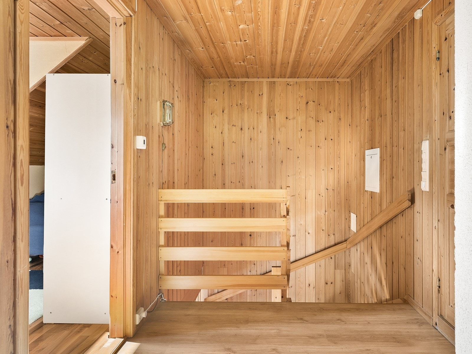 Trapperommet binder sammen de tre soverommene og badet i andre etasje. Galleribilde