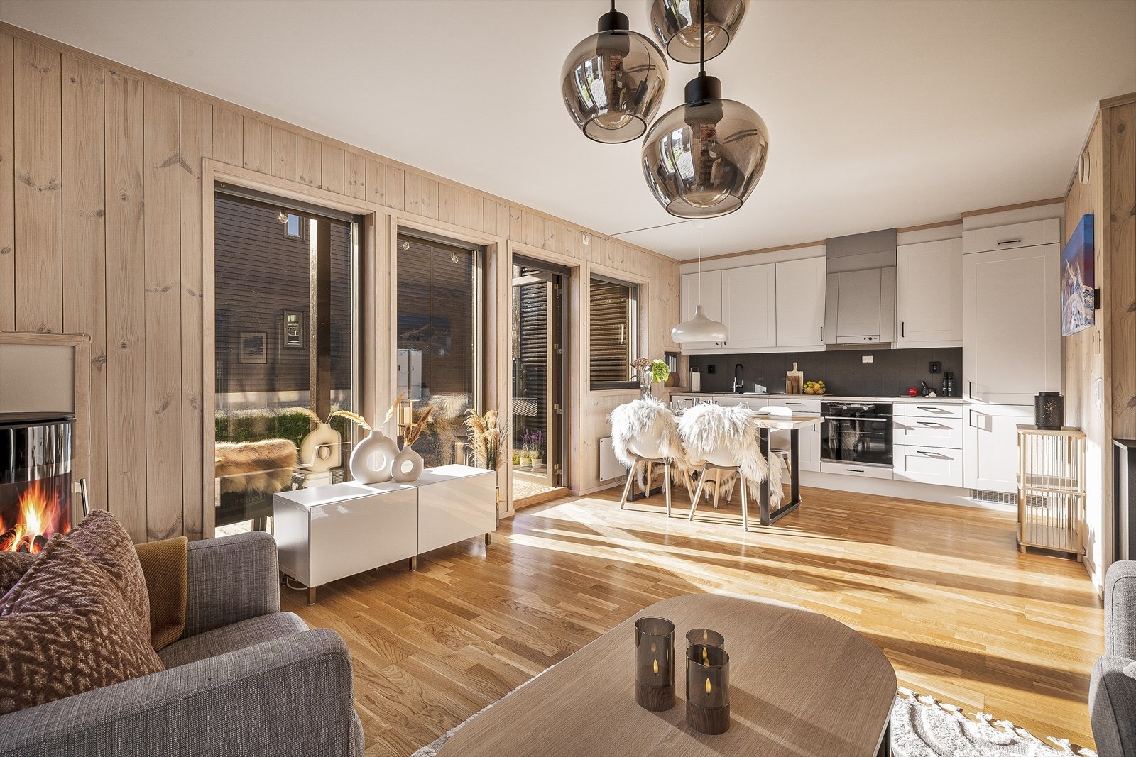 Åpen løsning til kjøkkenet Galleribilde