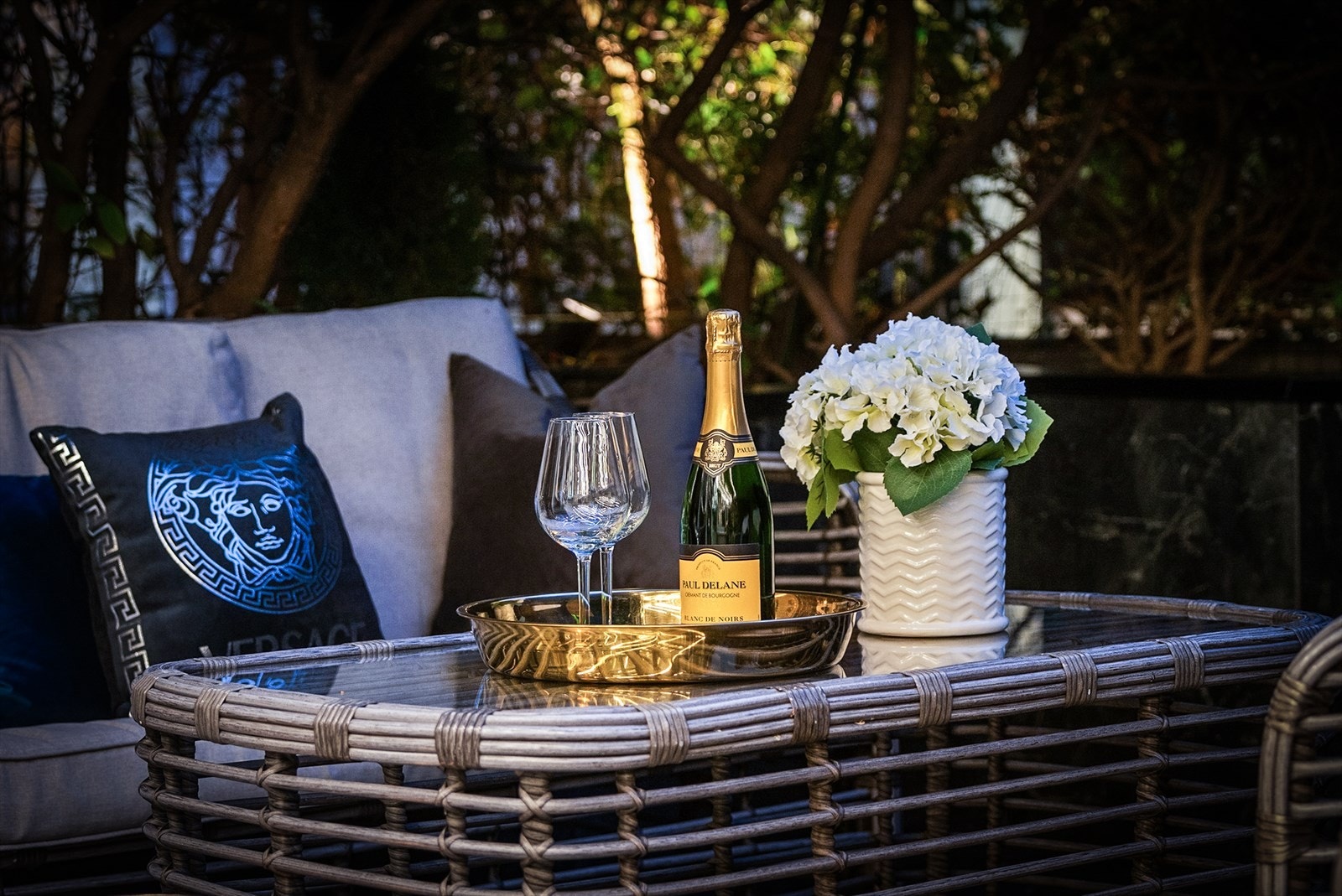 Her kan man skape sin egen private oase midt i byen. Galleribilde