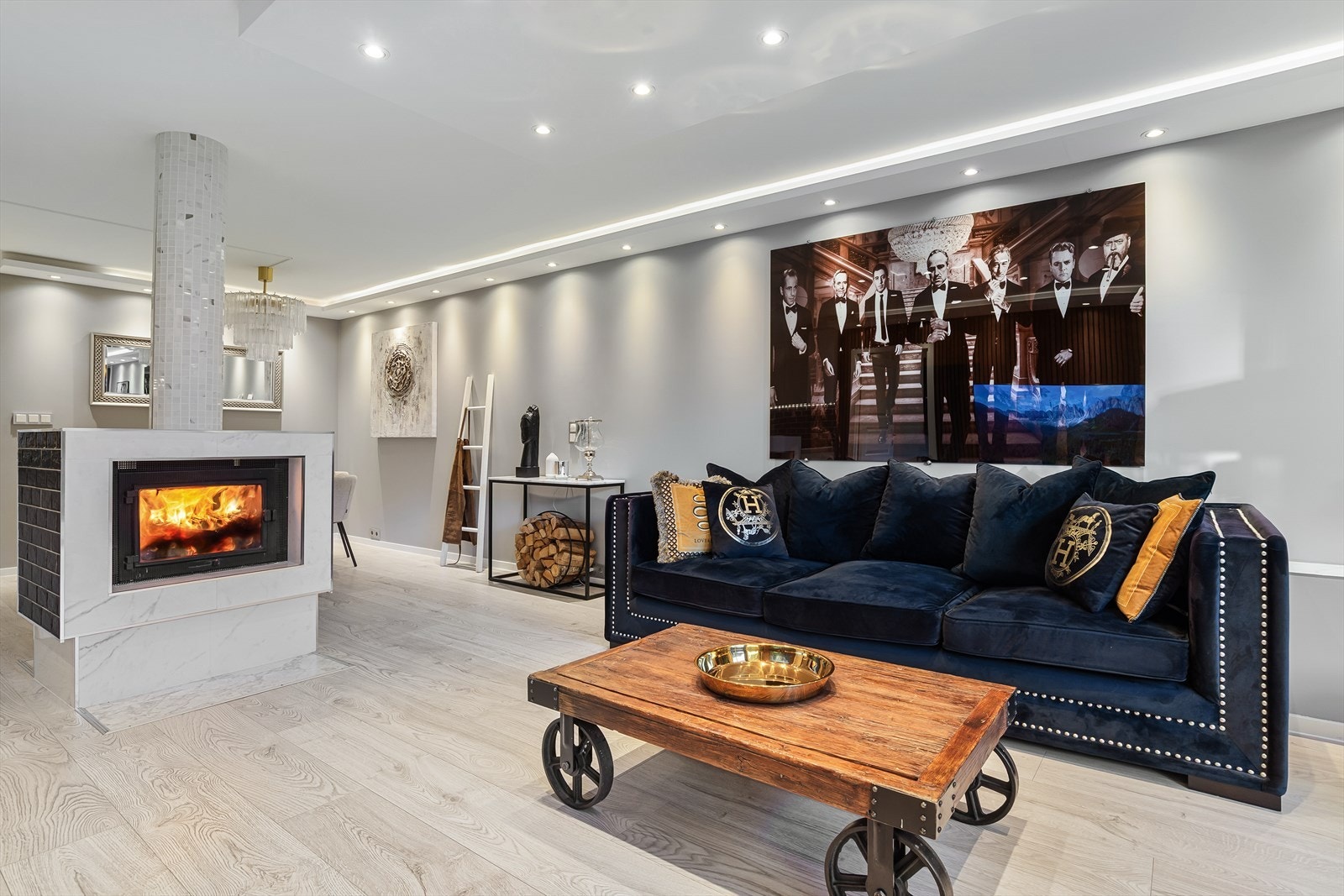 Rommet er enkelt å møblere og tilpasse etter eget ønske og behov. Galleribilde