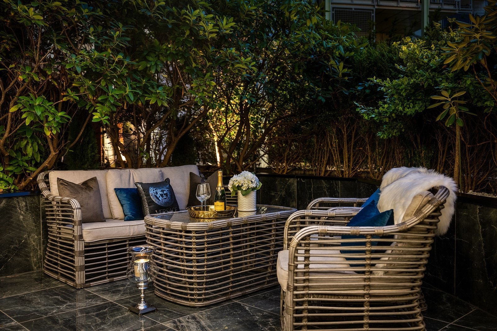 Et perfekt sted for å nyte lange sommerkvelder i rolige omgivelser. Galleribilde