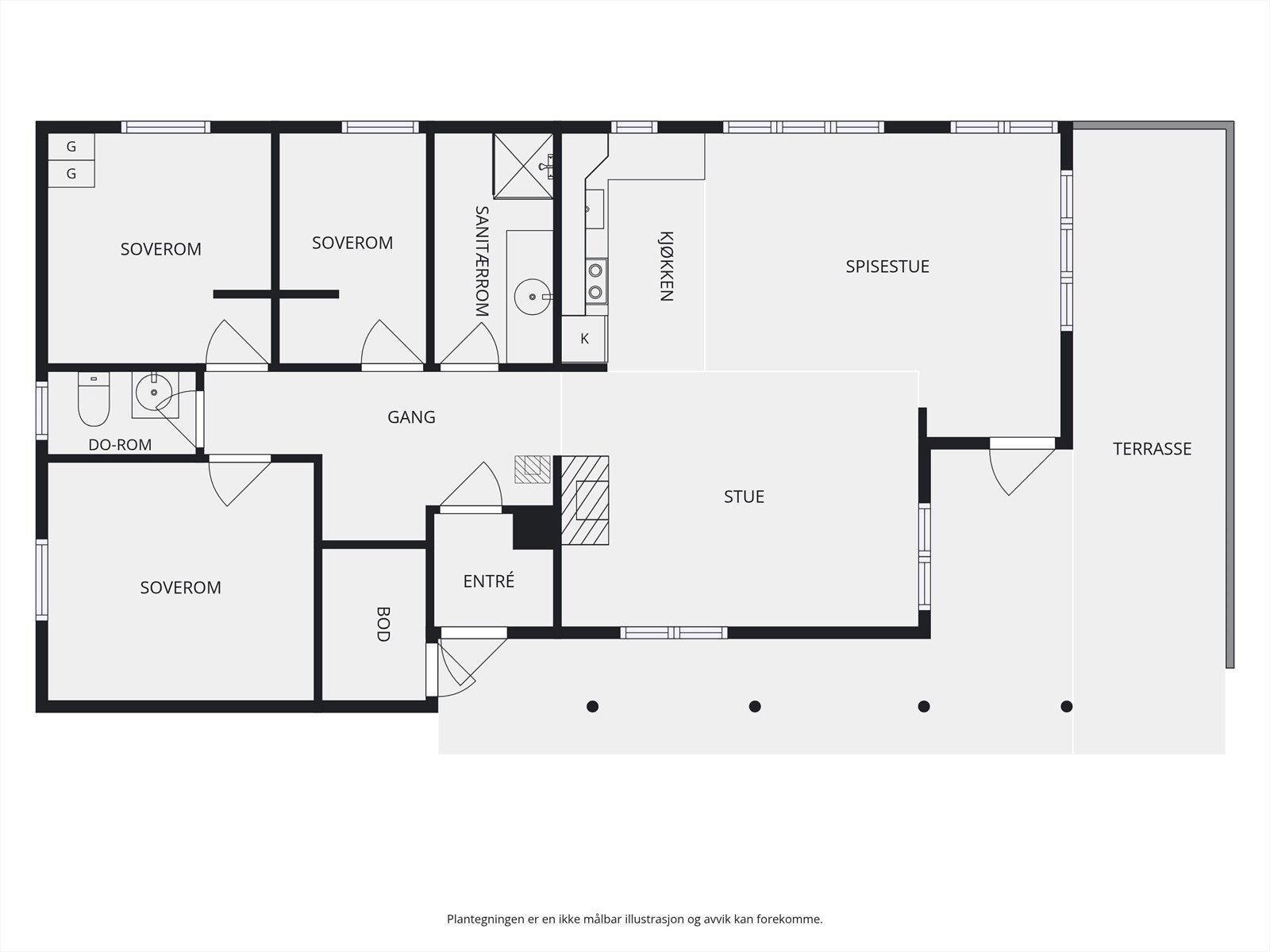 Plantegning. Galleribilde