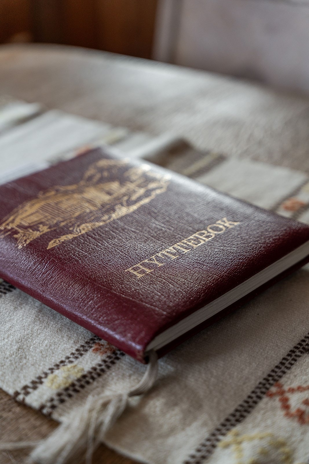 Blir du den neste til å skrive i hytteboken? Galleribilde