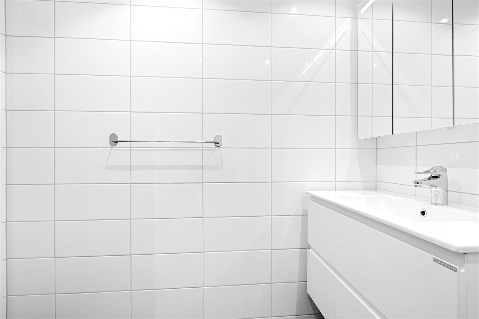 Bad med varmekabler Galleribilde