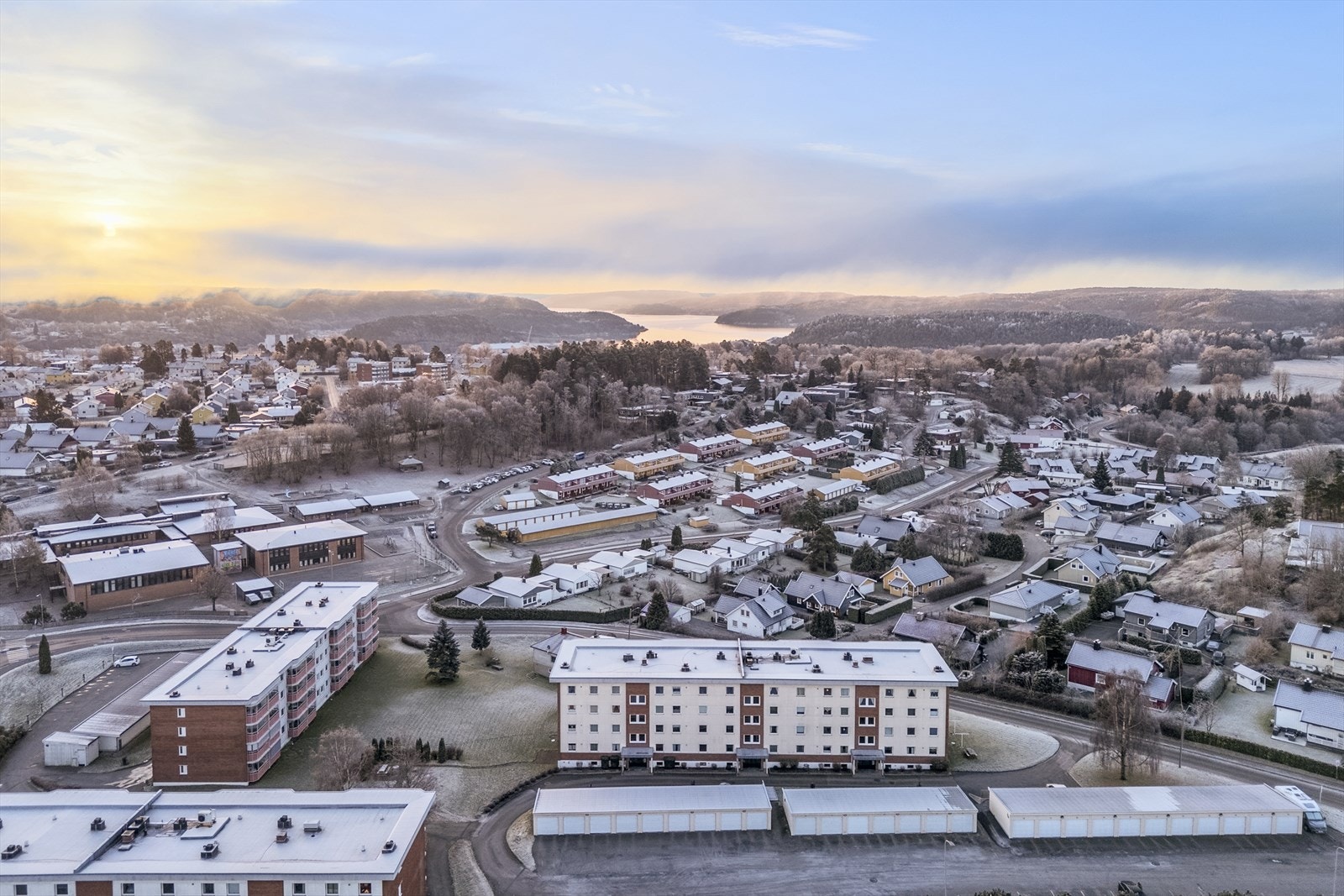 Dronefoto Galleribilde