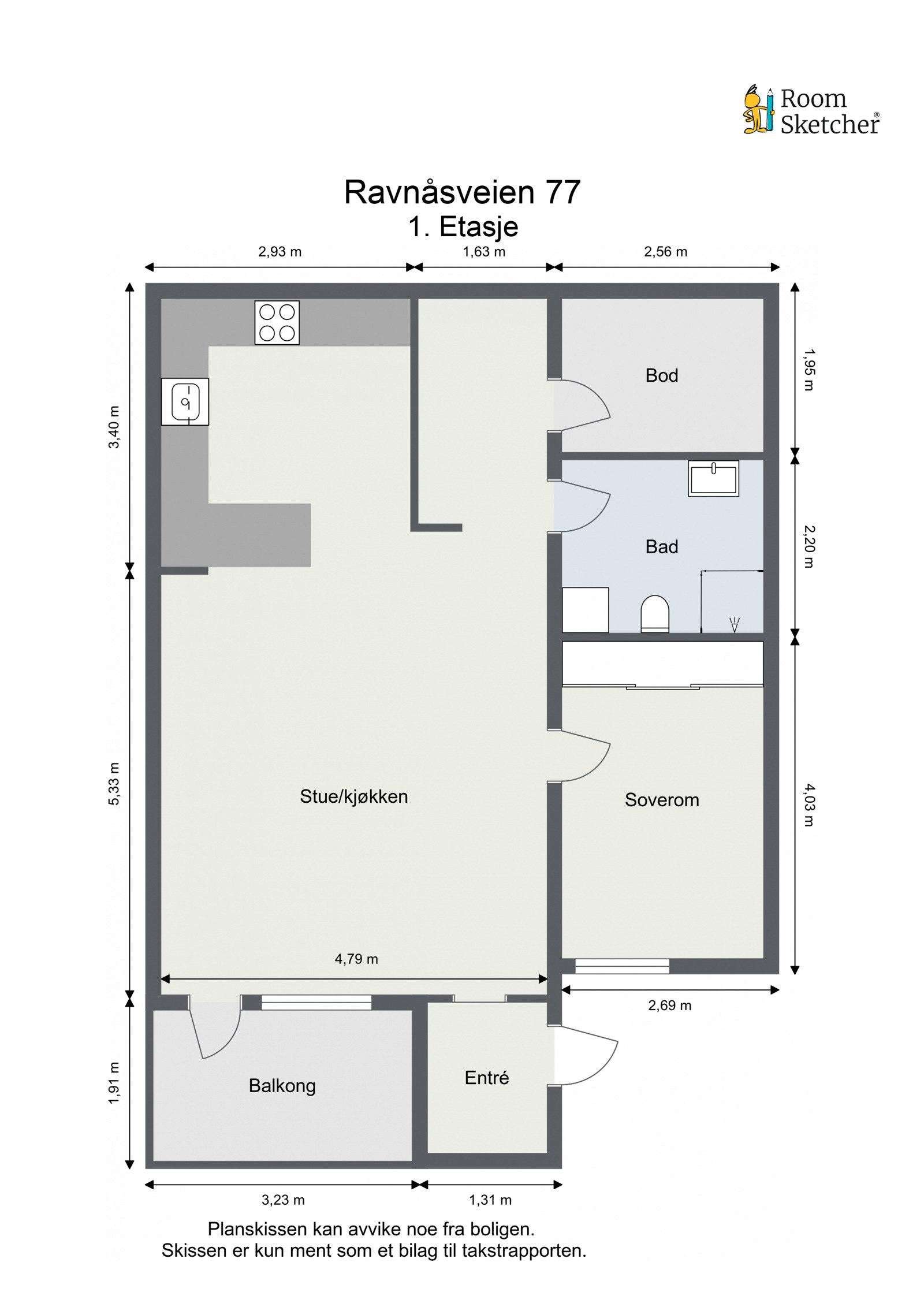 Det er mulighet for å leie en lagringsbod i borettslaget. Galleribilde