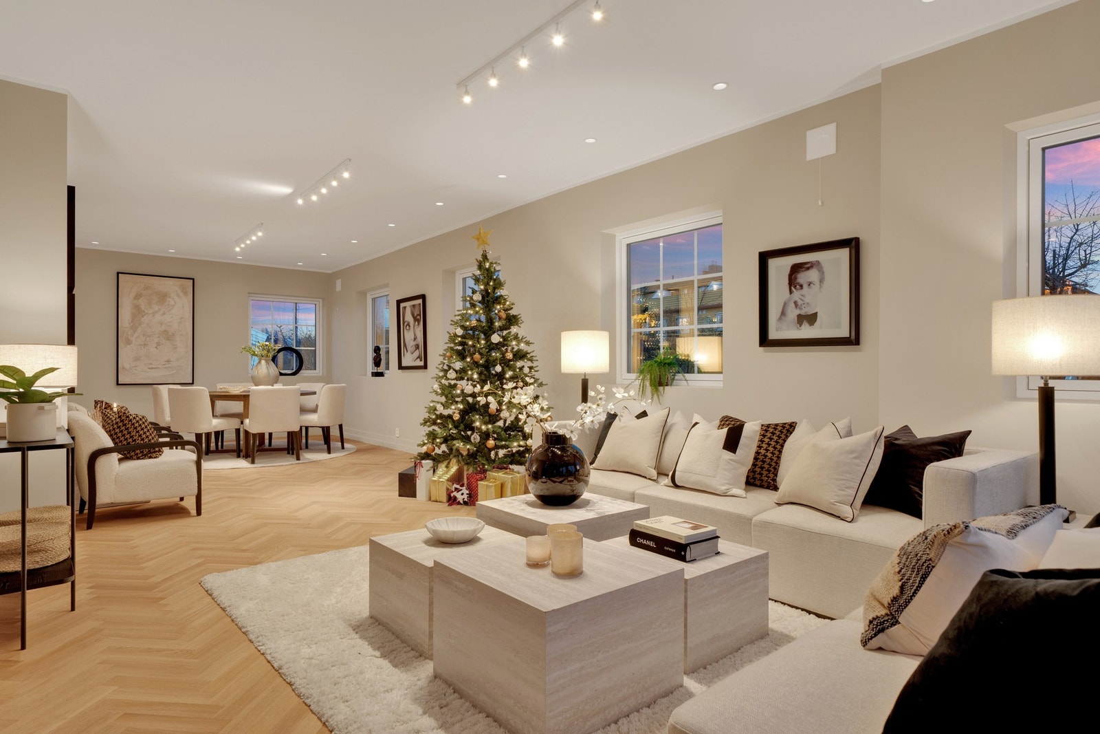 Alle vegger og overflater er nymalt. Galleribilde