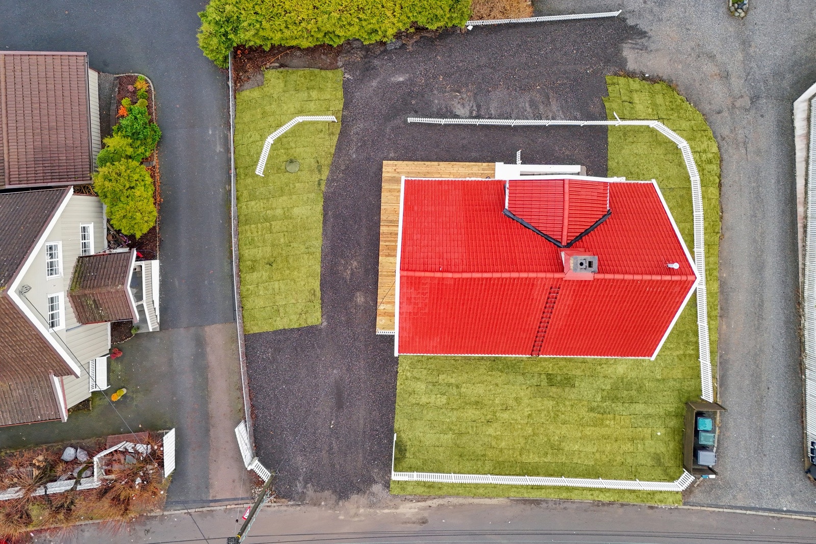 Eiendommen er ca. 598 kvm. Galleribilde