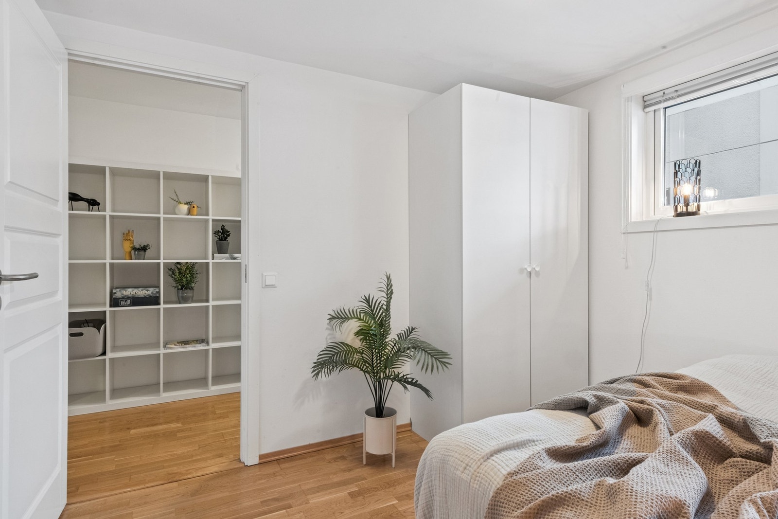 Det er to soverom i leiligheta Galleribilde