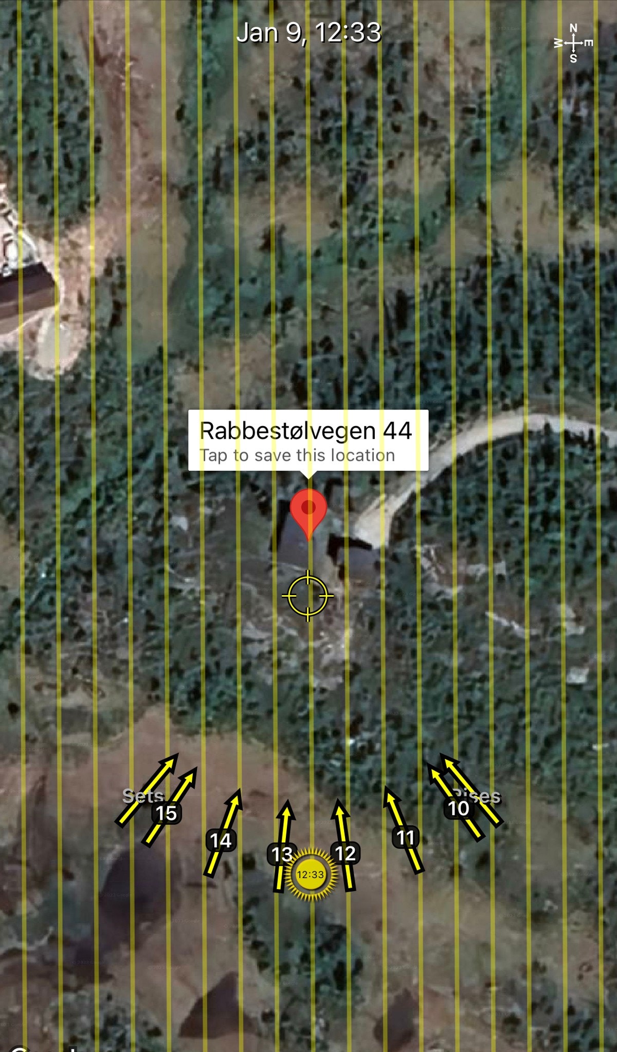 Solkurve. Avvik kan forekomme. Galleribilde