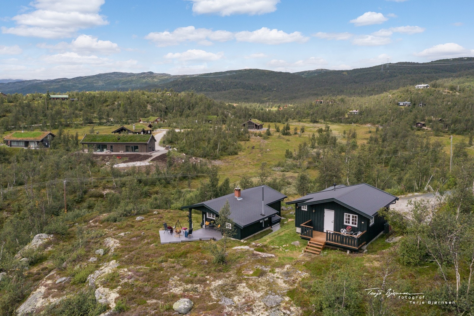 Store friområder rundt eiendommen. Galleribilde