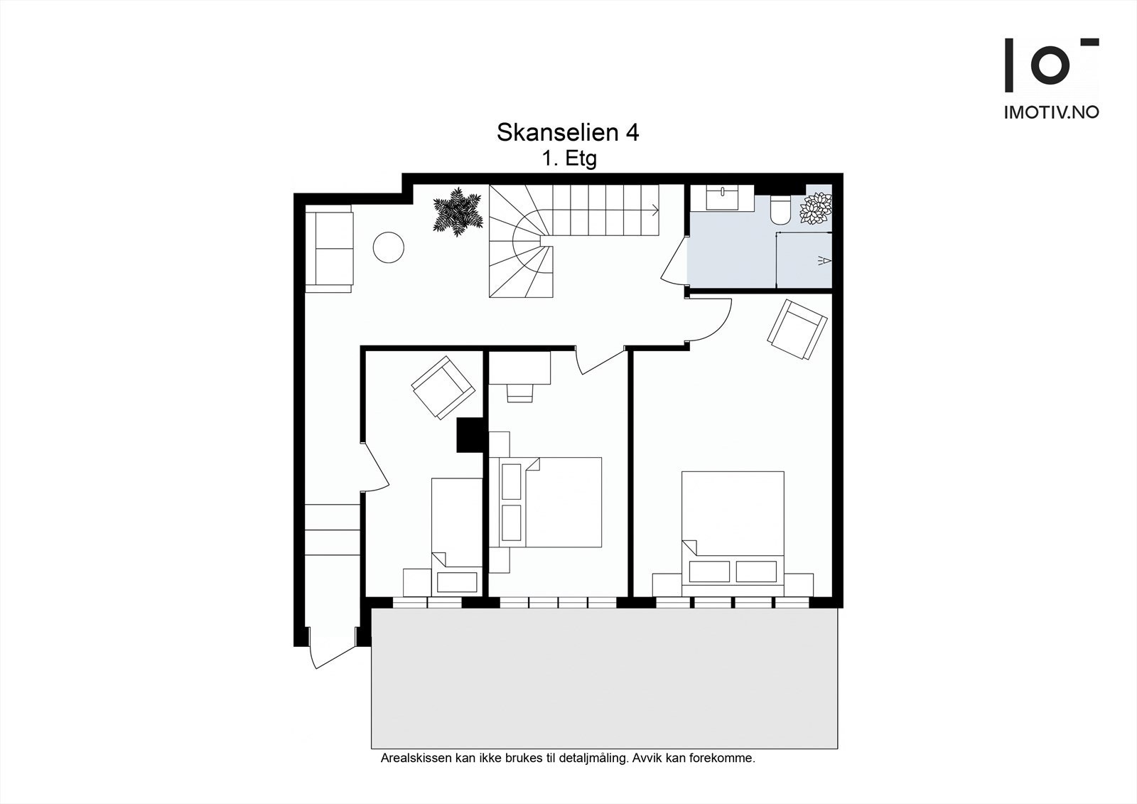 Plantegning U1-etasje Galleribilde