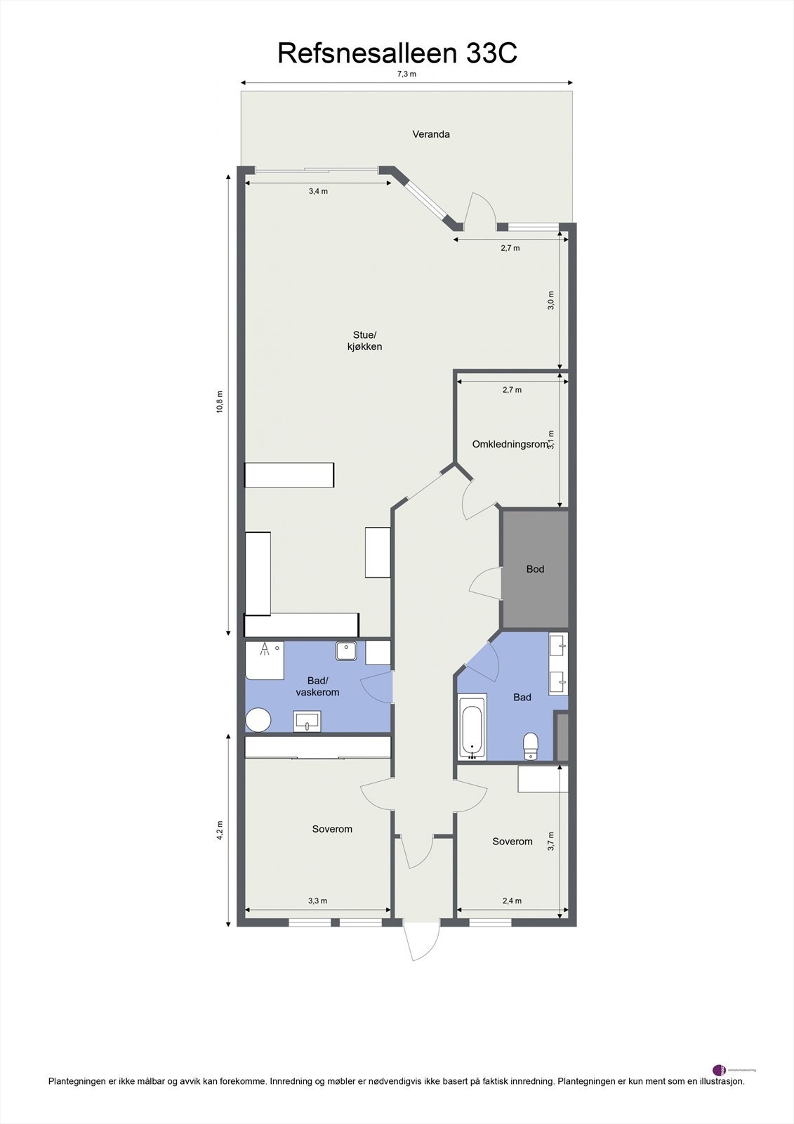 Plantegning. Galleribilde