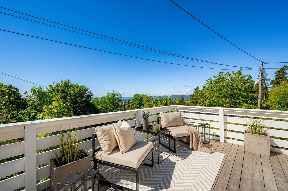 Privat terrasse Galleribilde