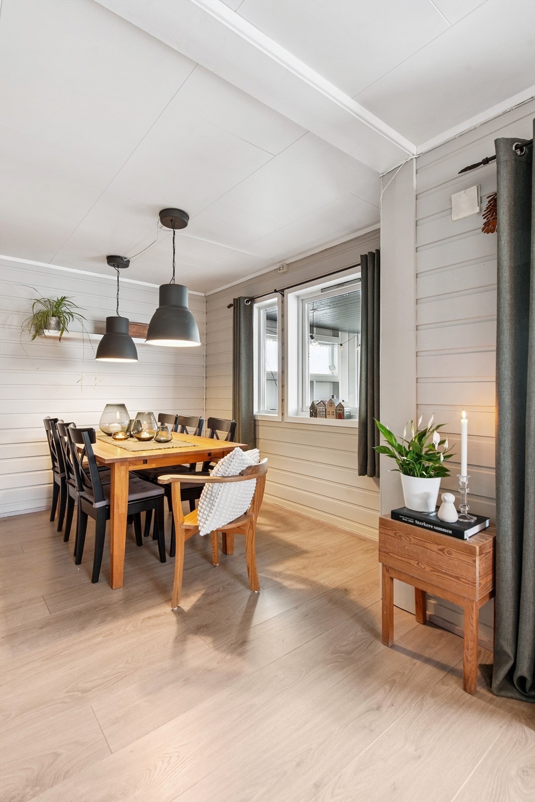 Spisestuen er et naturlig samlingspunkt for familien. Galleribilde