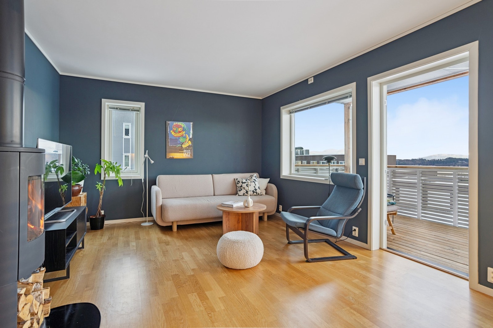 Velkommen til Hagaplassen 3 A! Fotograf: EFKT Galleribilde