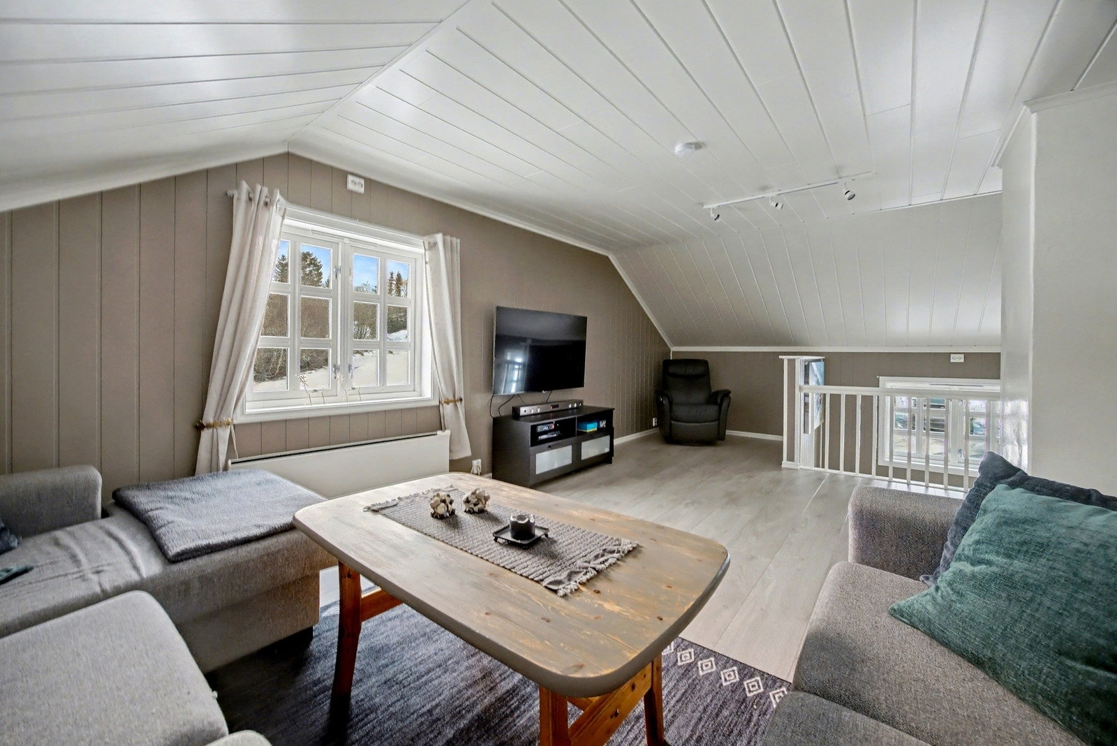 Loftstue - 25 kvm. Galleribilde