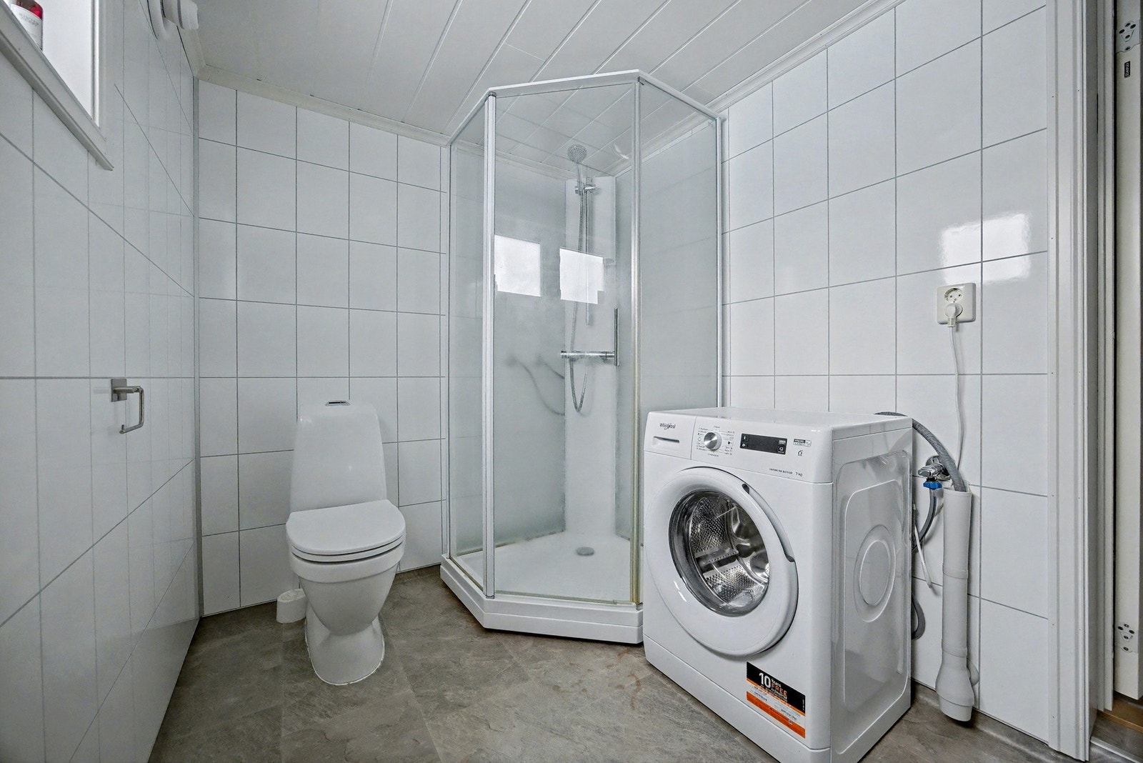 Det er også opplegg for vaskemaskin Galleribilde