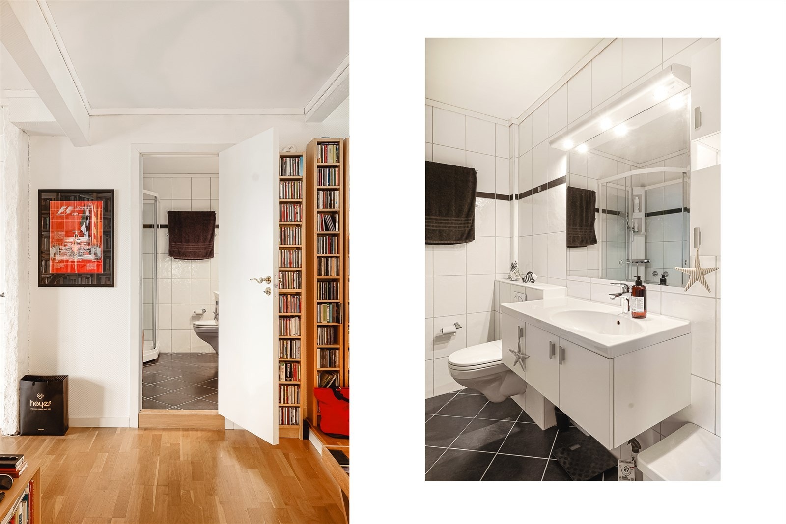 Gangen og badet Galleribilde