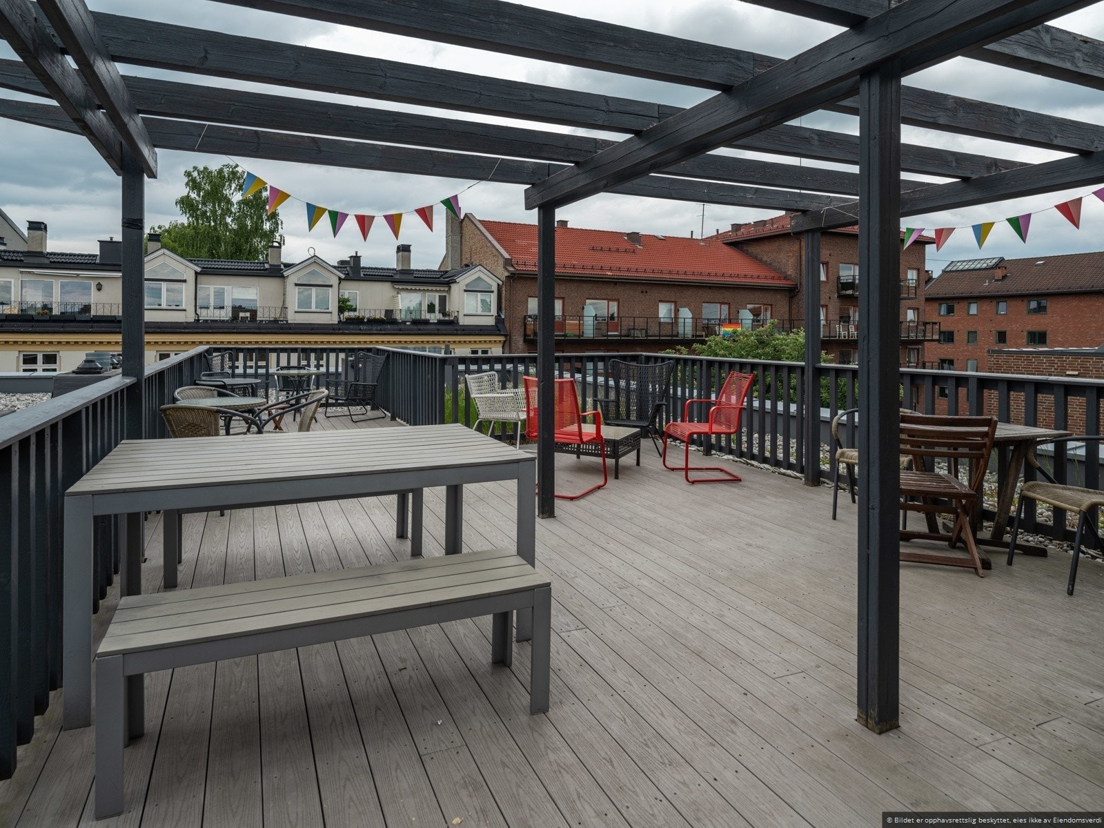 Takterrasse Galleribilde