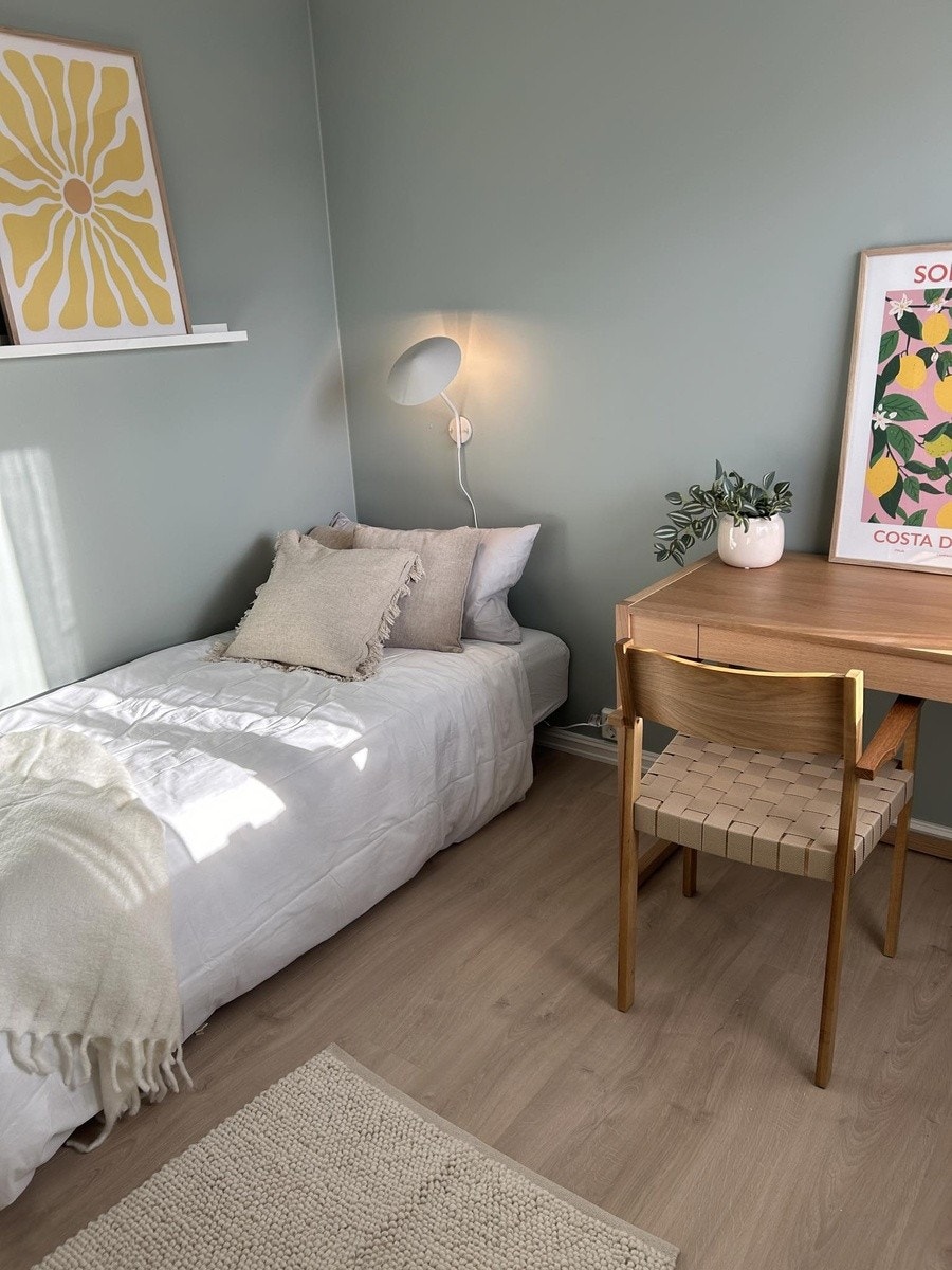 Bilder ferdig oppusset soverom, møblement er forskjellig fra rom til rom Galleribilde