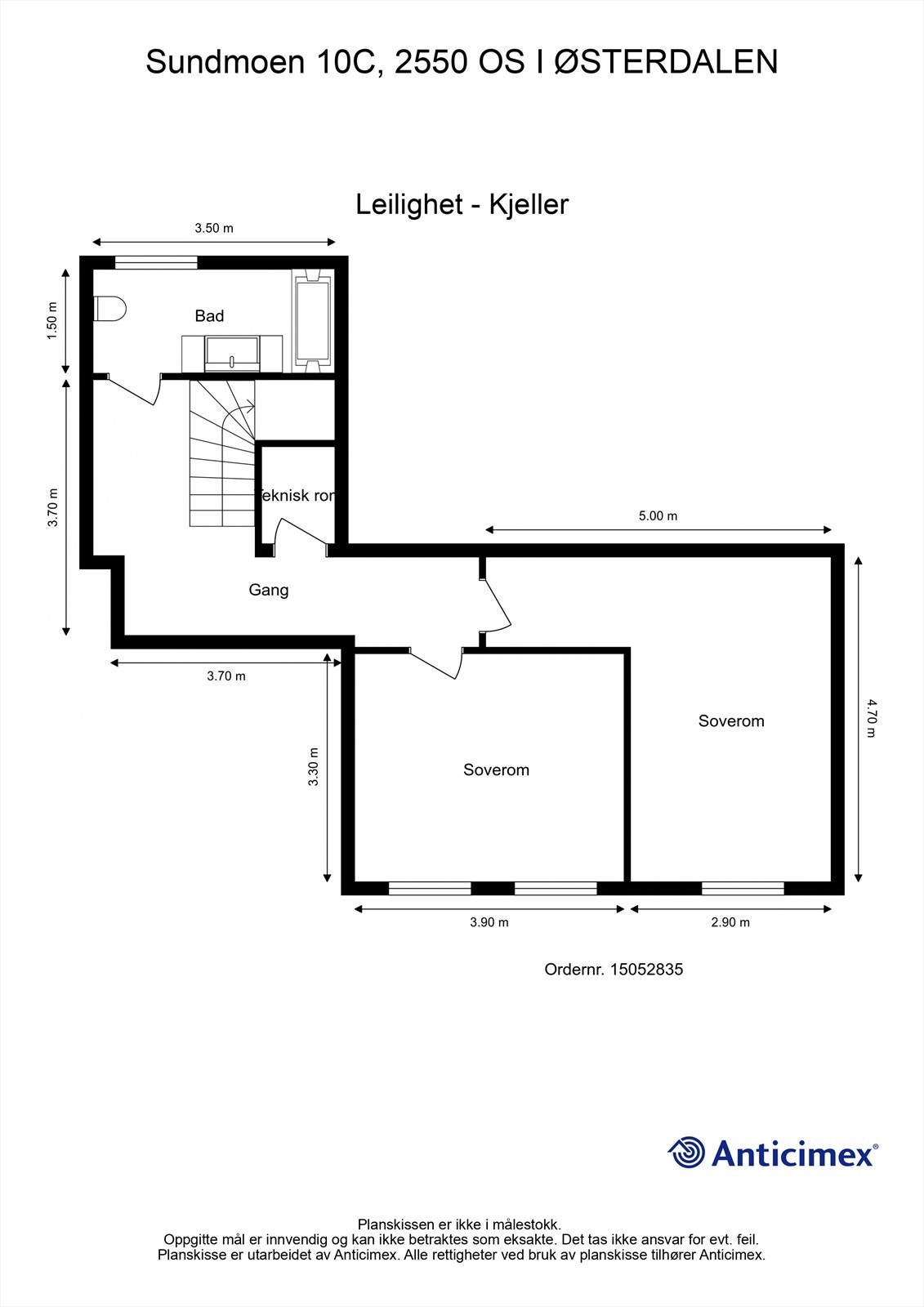 plantegning kjeller Galleribilde