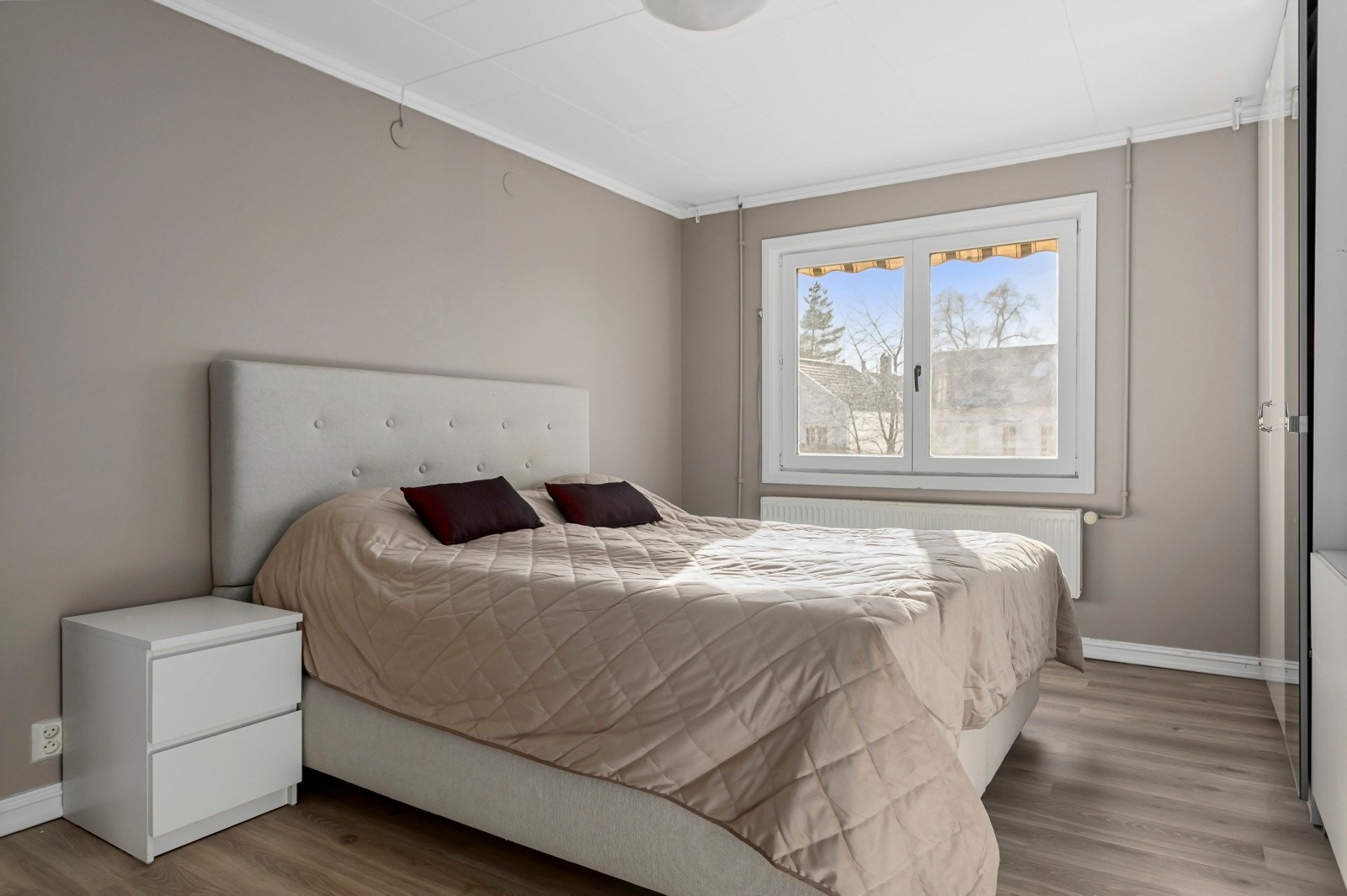 Hovedsoverommet er av meget god størrelse. Galleribilde