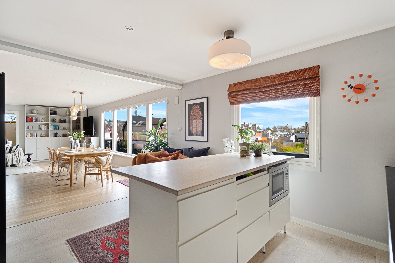 Praktisk med kjøkkenøy Galleribilde