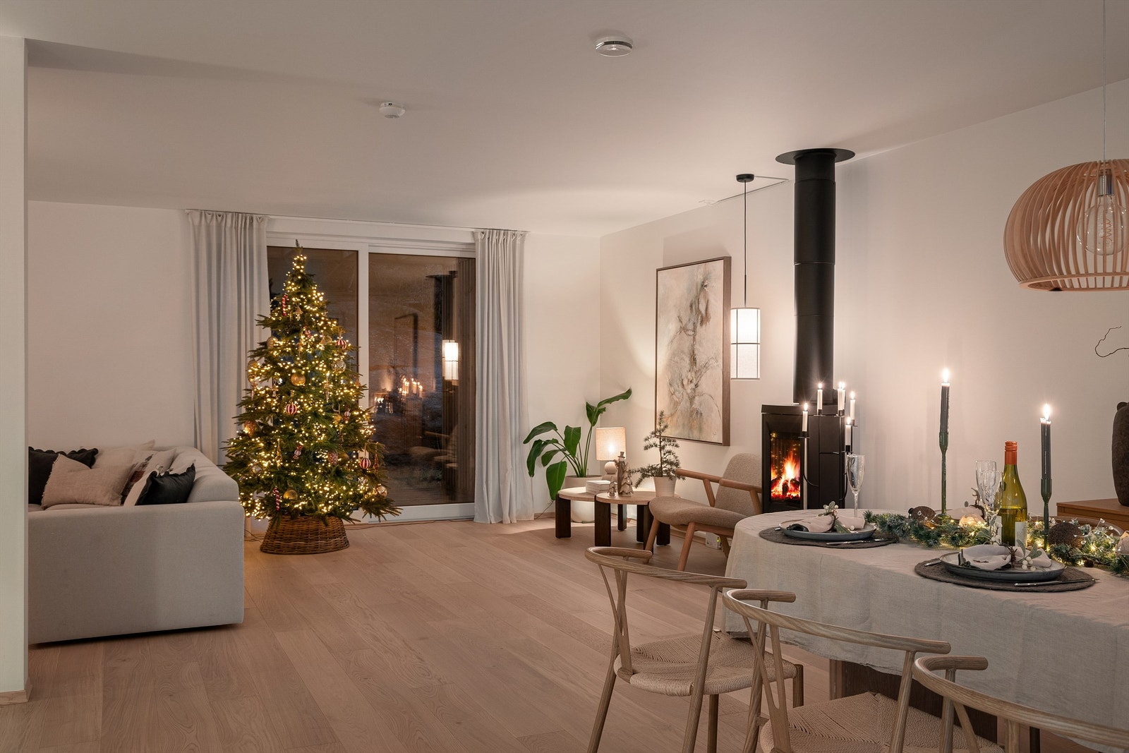 Vedovnen gir både varme og hygge på kjølige dager. Galleribilde