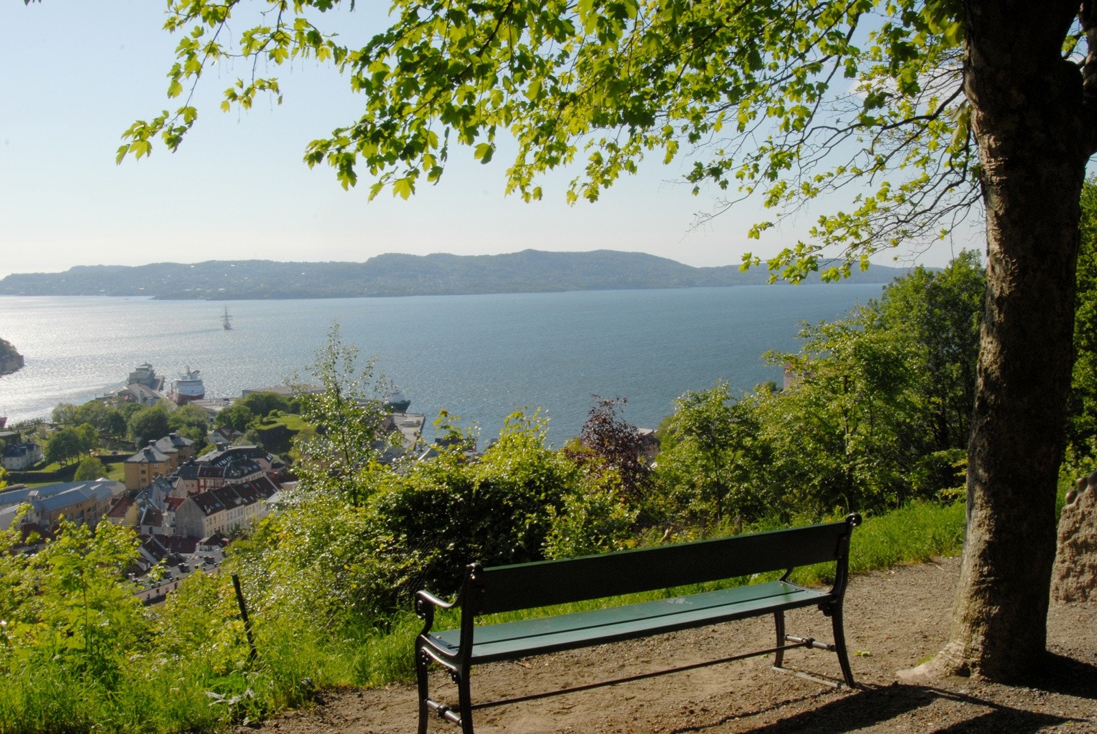 - Det er kort vei til Fjellveien, Stoltzekleiven, Fløyen og Sandviksfjellet - populære utgangspunkt for turer i byfjellene - Galleribilde