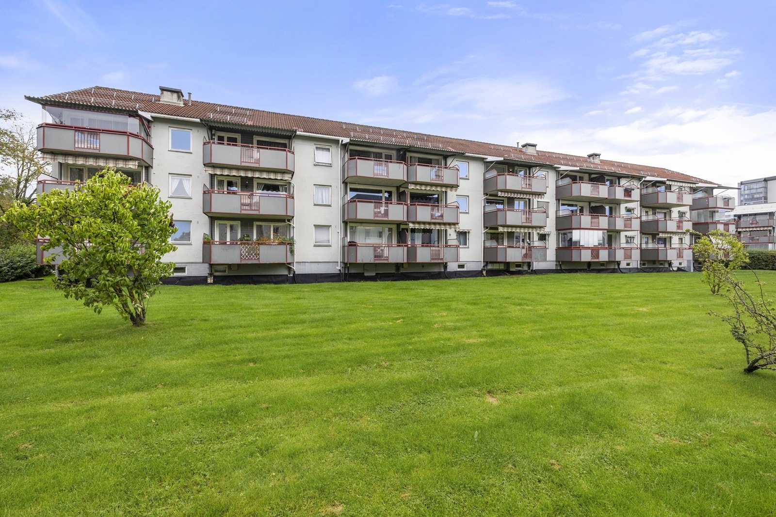 Lund Boligsameie består av 105 boligseksjoner og har nylig oppgradert til bergvarme for en mer økonomisk oppvarming via radiatorene. Galleribilde