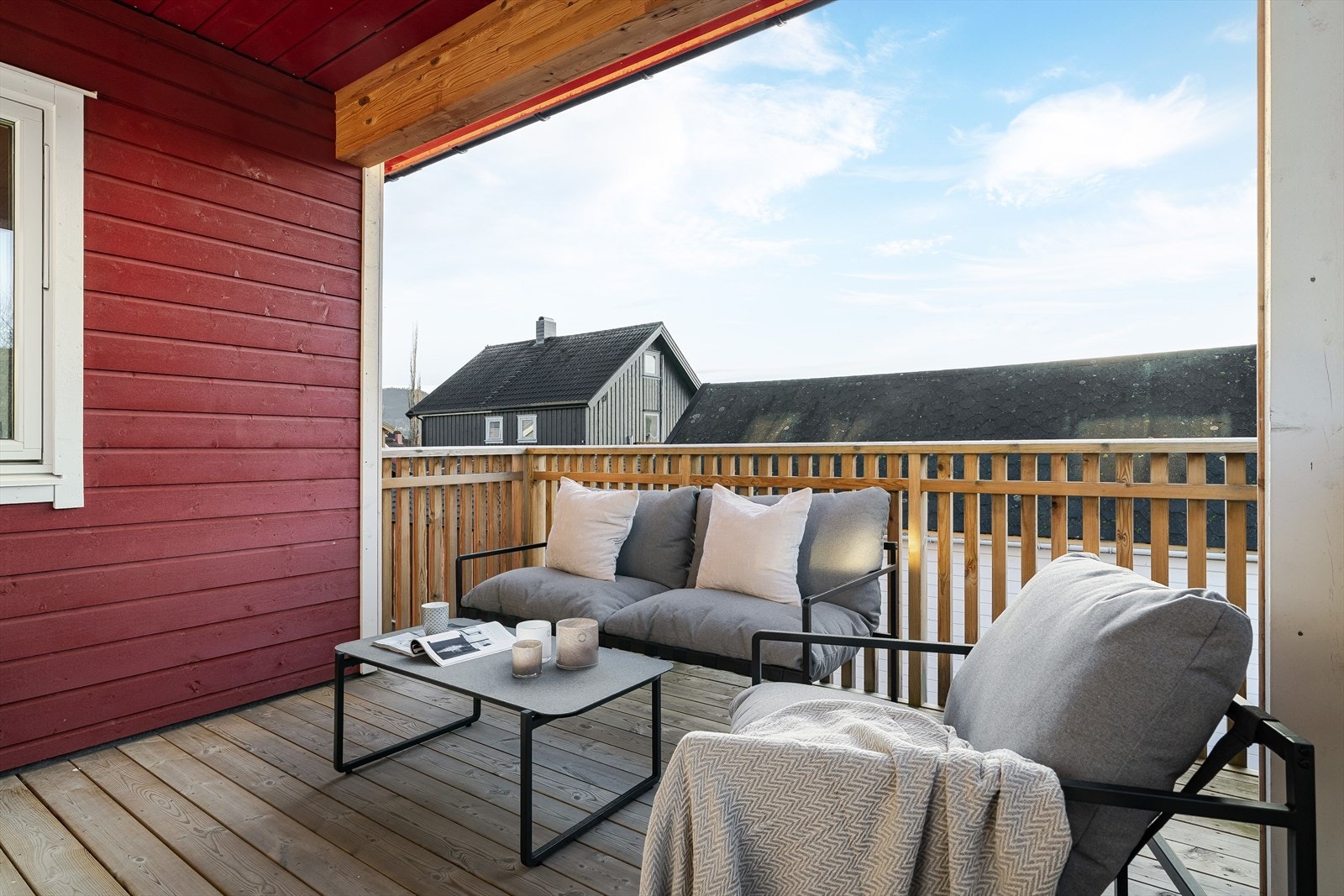 Her sitter du skjermet, uten noe form for innsyn. Galleribilde