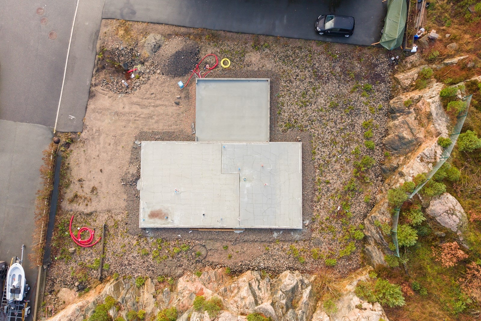 Ferdig støpt, klart for bygging! Galleribilde