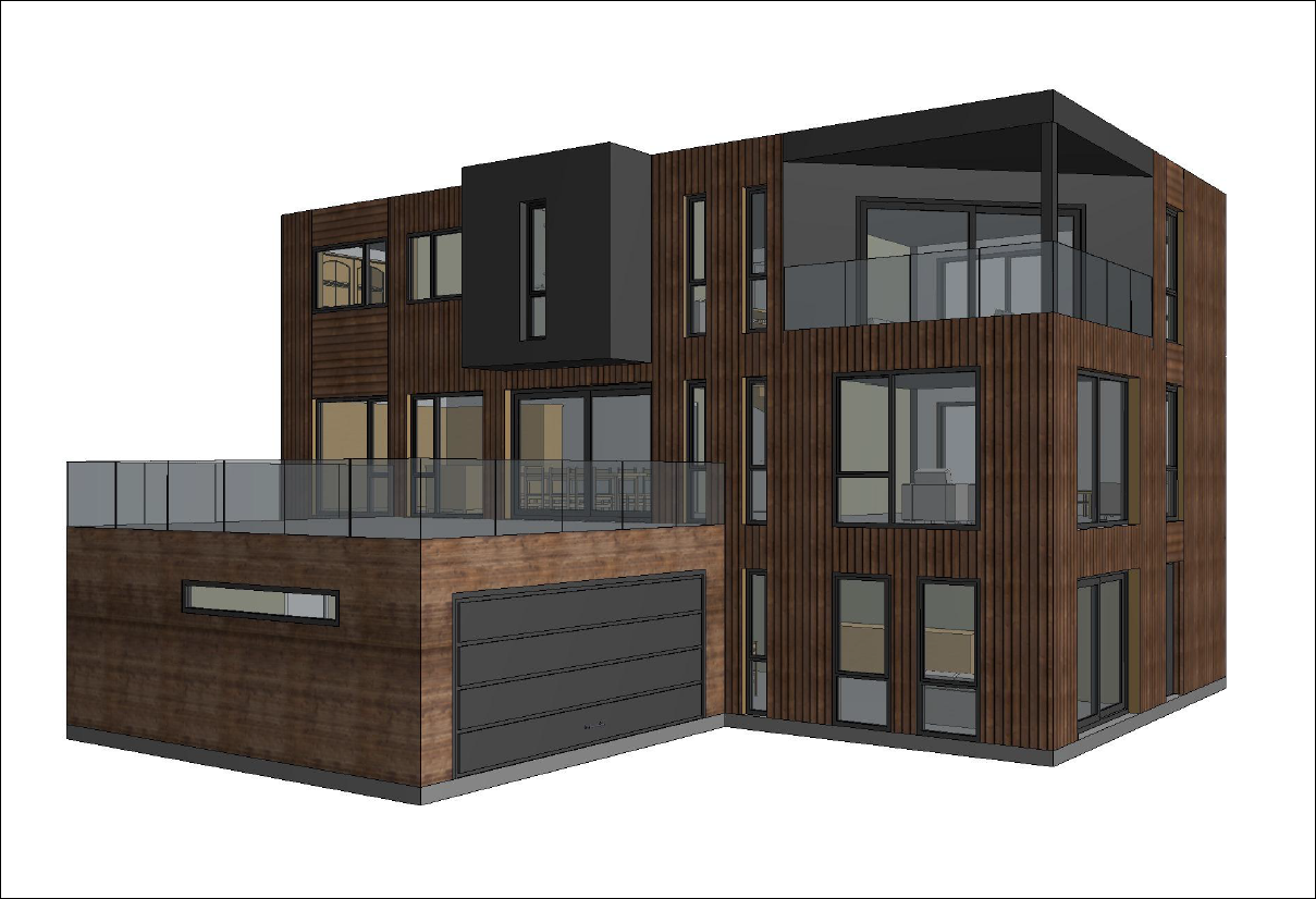 Fasade av godkjente tegninger Galleribilde