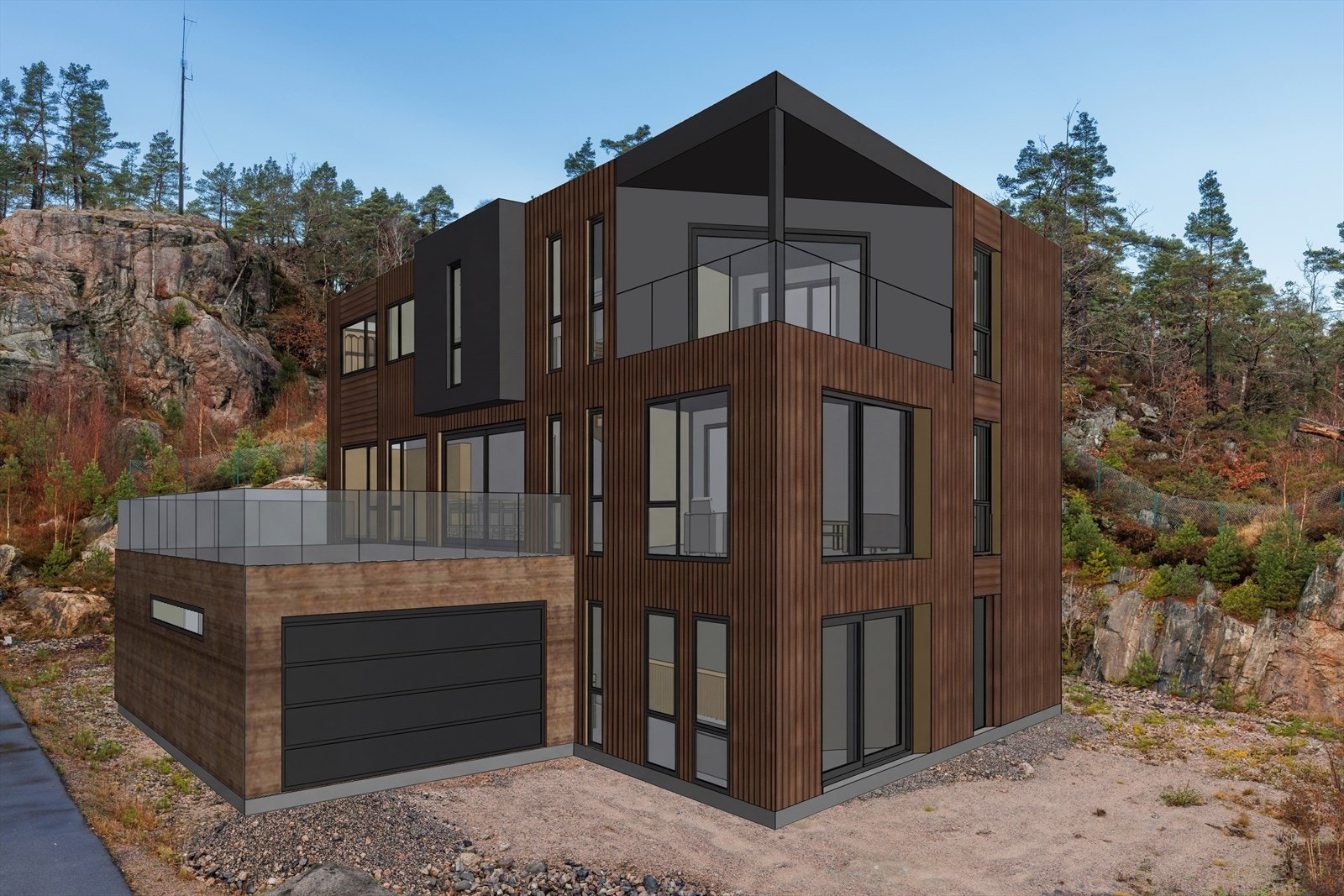 Illustrasjonsbilde av godkjent søknad. Megler gjør oppmerksom på at det kan forekomme feil i illustrasjonen. Galleribilde