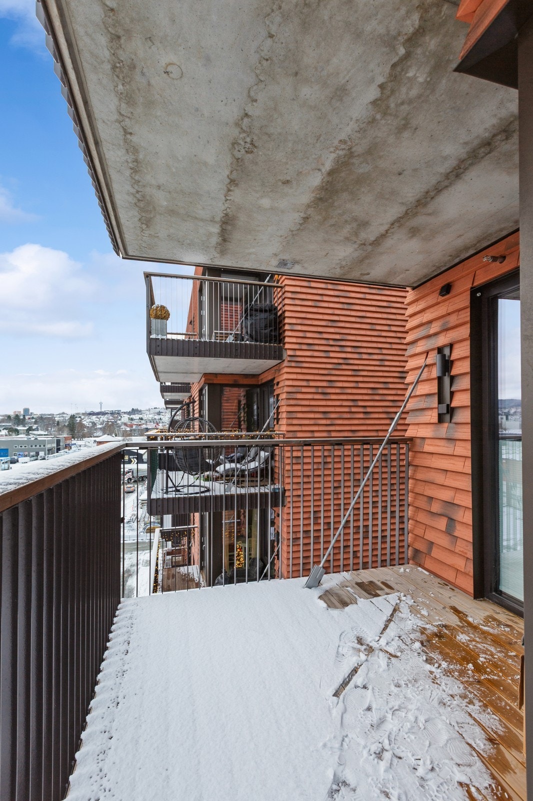 Boligen har balkong Galleribilde