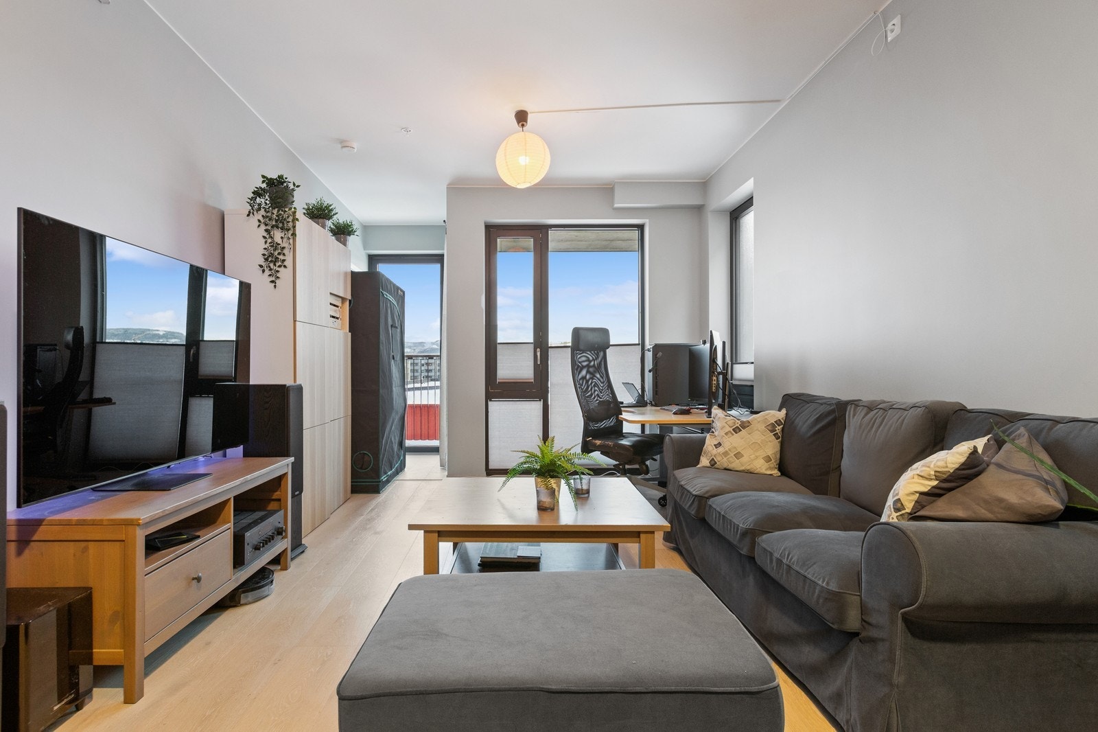 Fjernvarme og internett er inkludert i leien. Galleribilde