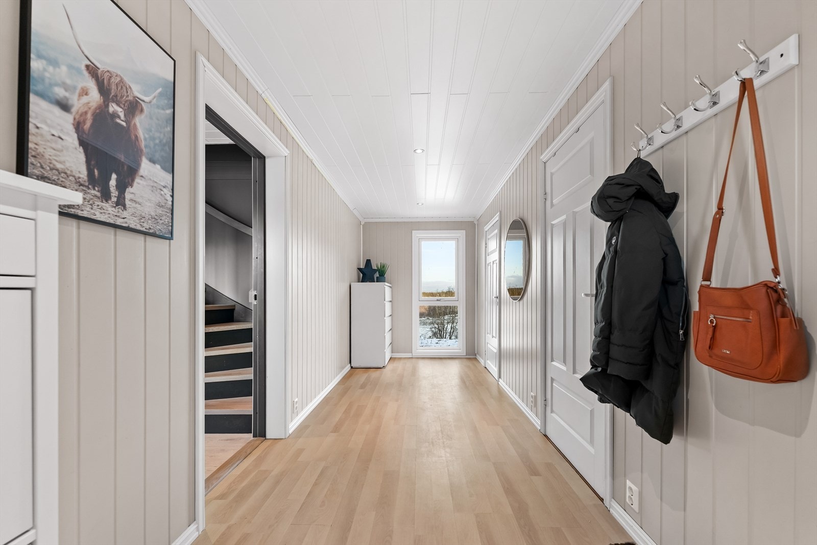 Her kan man sette inn ønsket garderobeløsning. Galleribilde