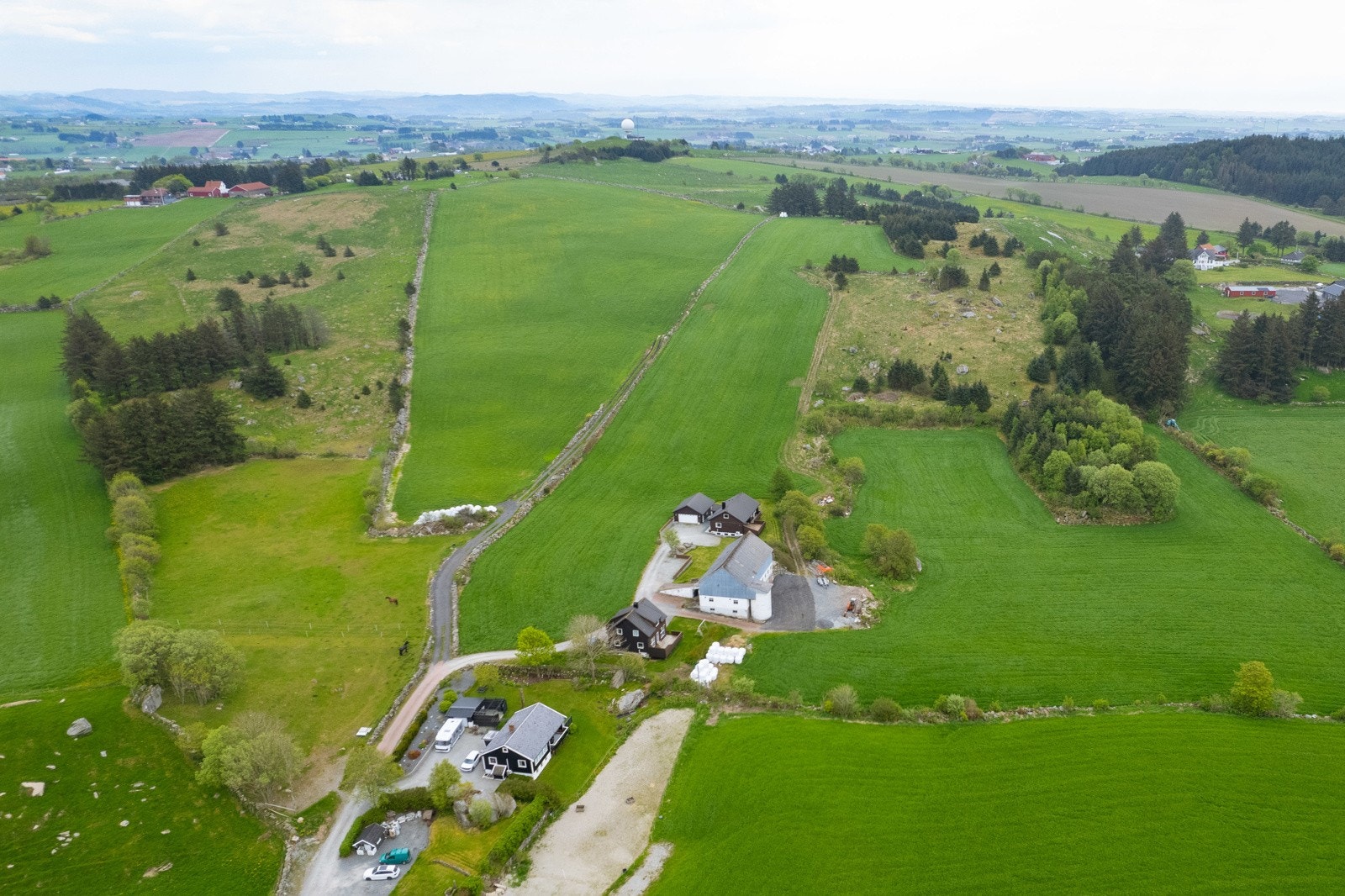 Dronebilde Galleribilde