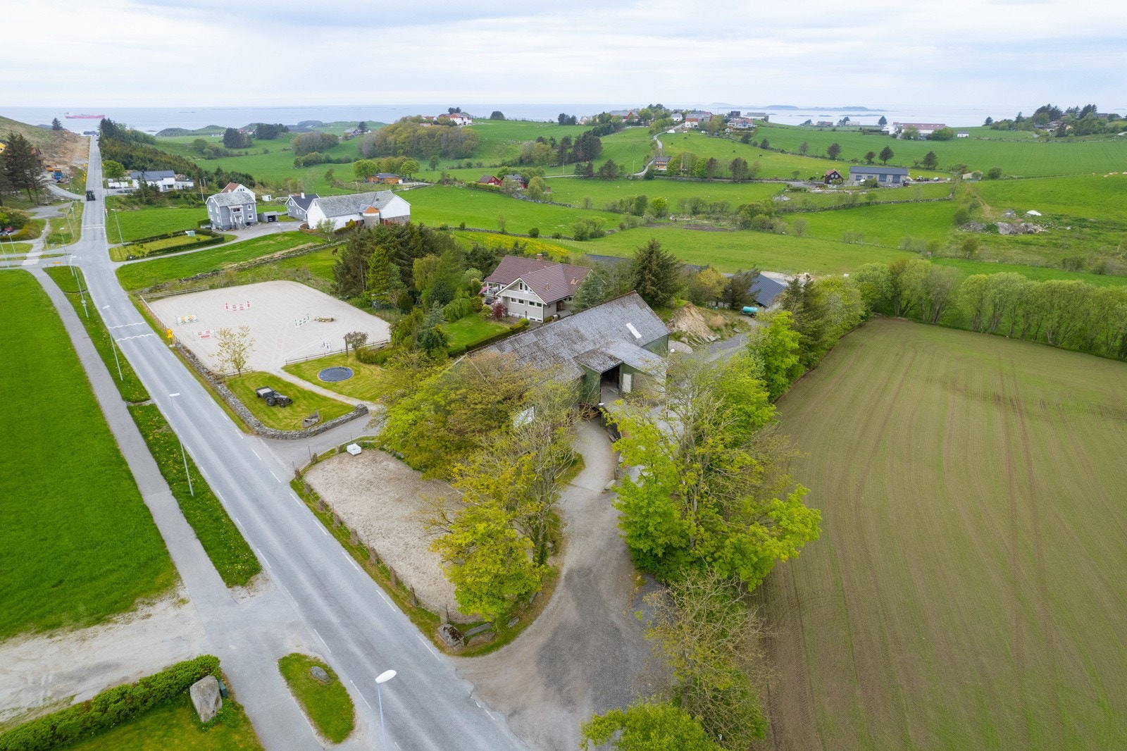 Dronebilde Galleribilde