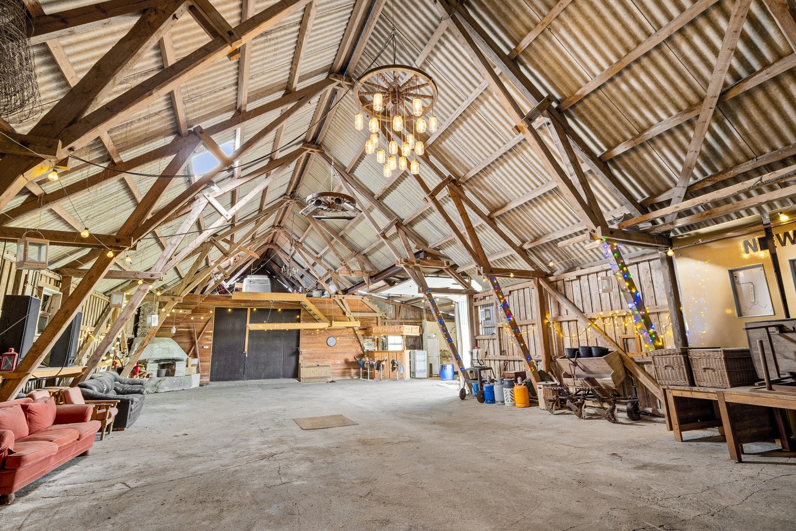 Lagerrom / festlokalet Galleribilde