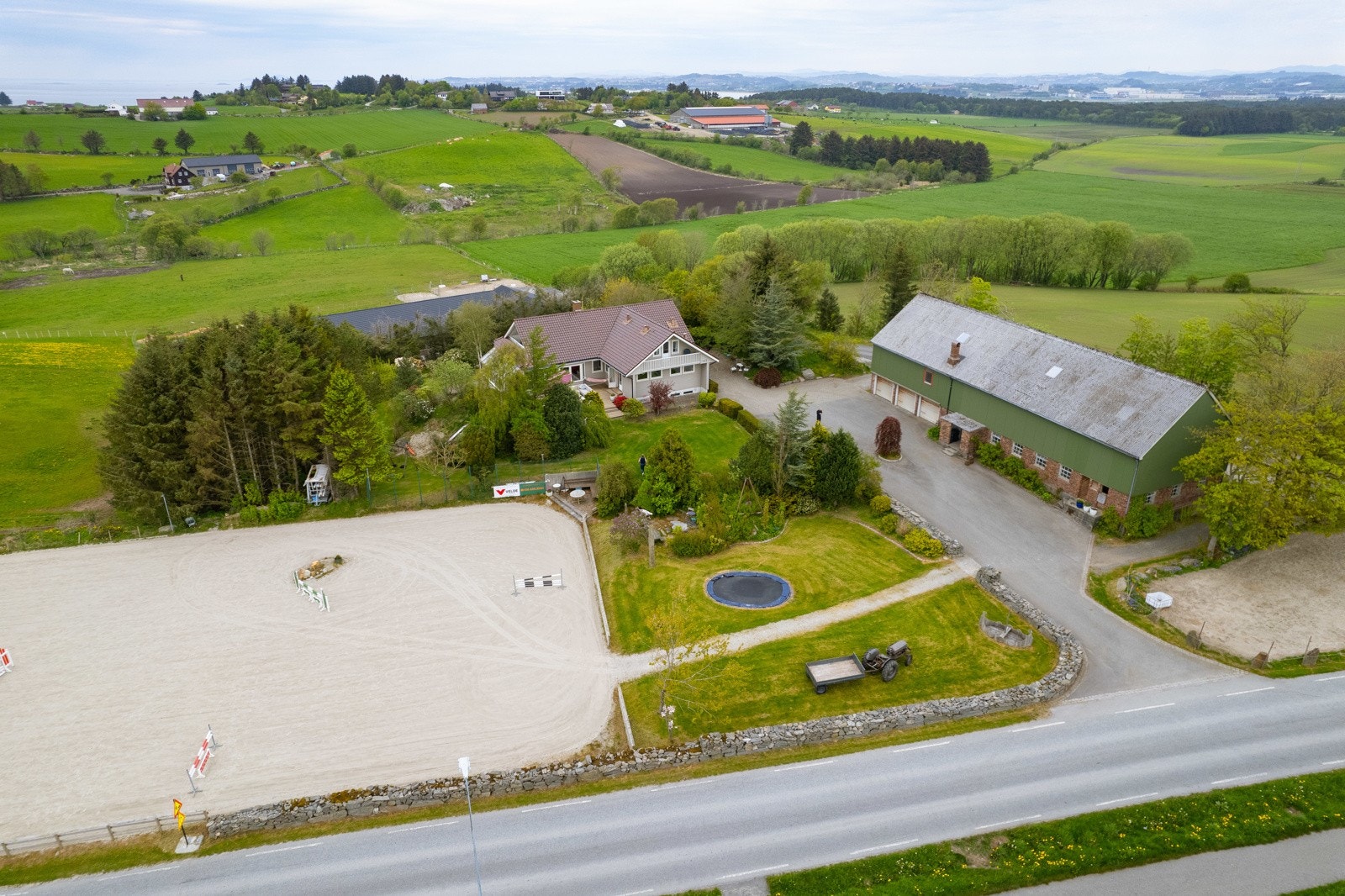 Dronebilde Galleribilde