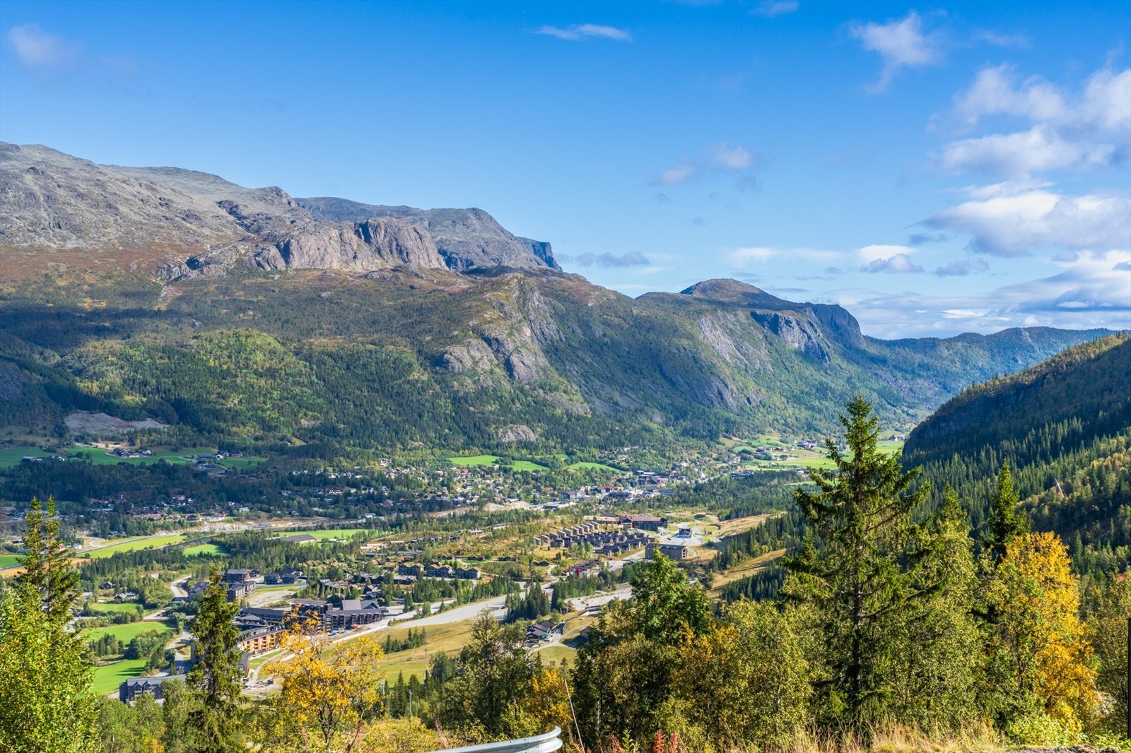 Utsikt terrasse Galleribilde