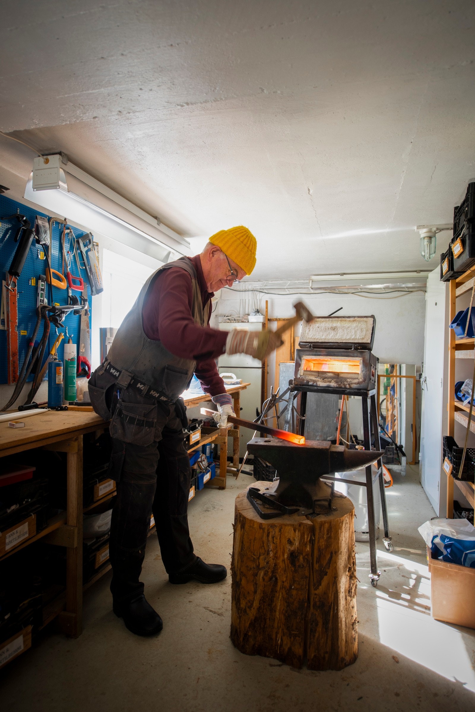 Det er også en egen smie Galleribilde