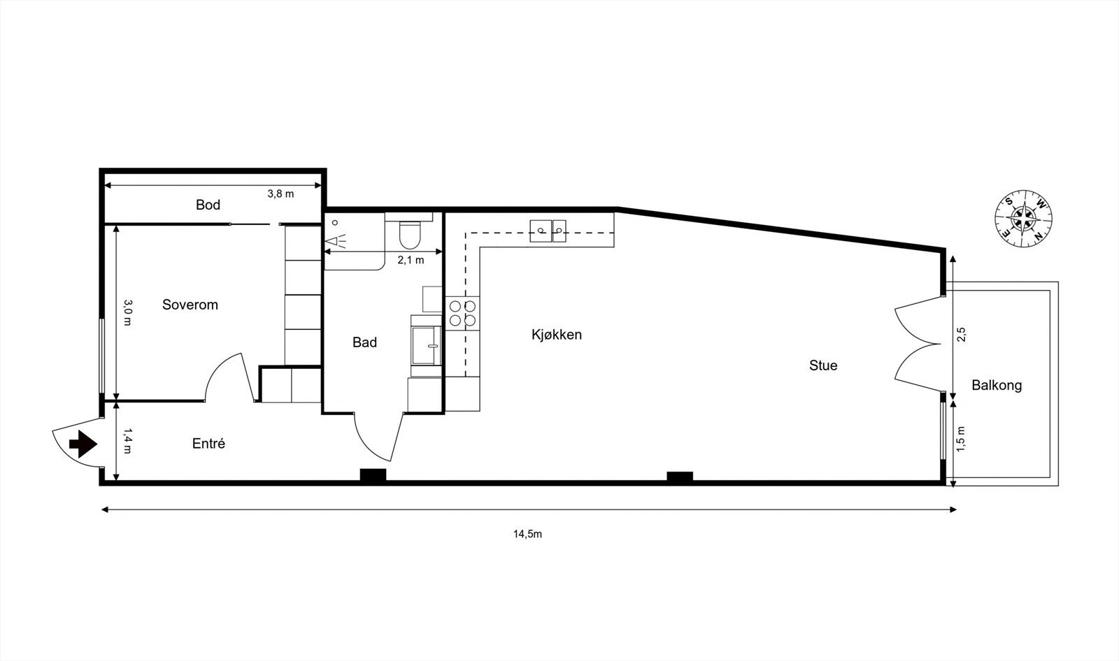 Planløsning Galleribilde