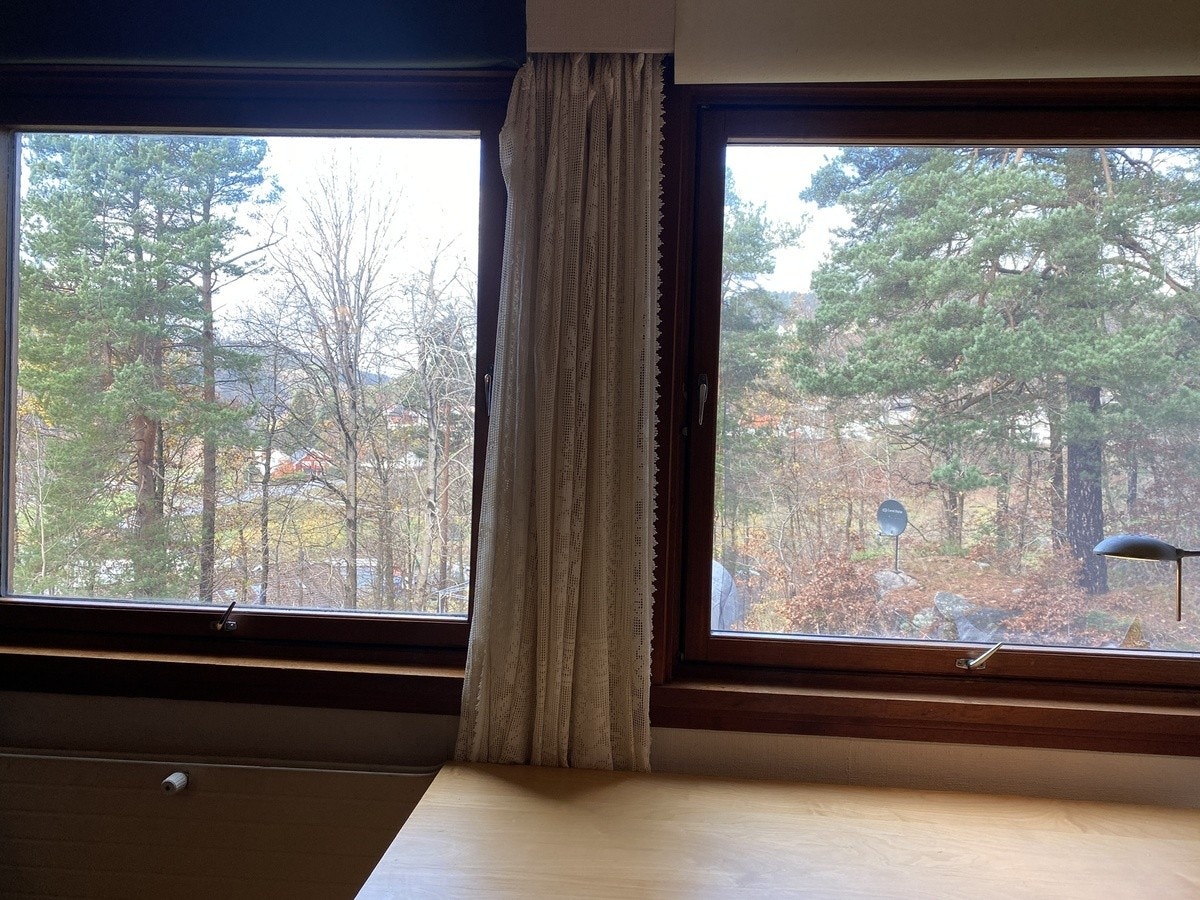 Landlig utsikt, stille Galleribilde